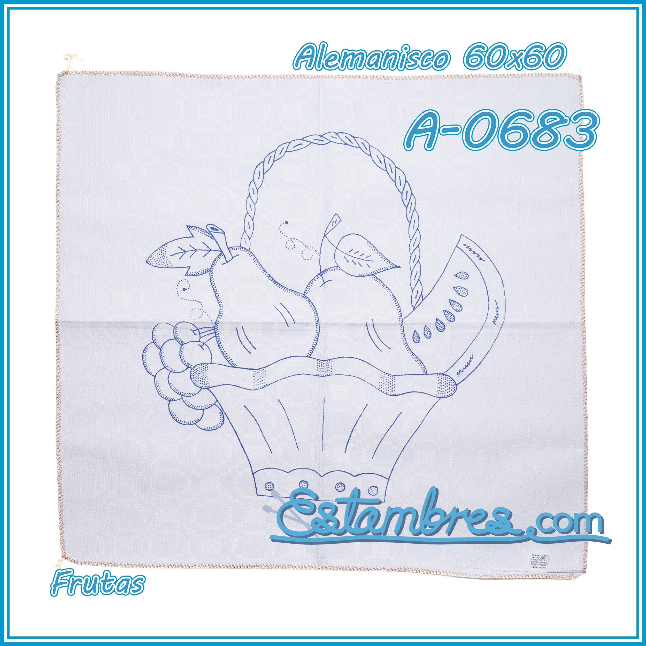 FRUTAS - Alemanisco [60x60cm]