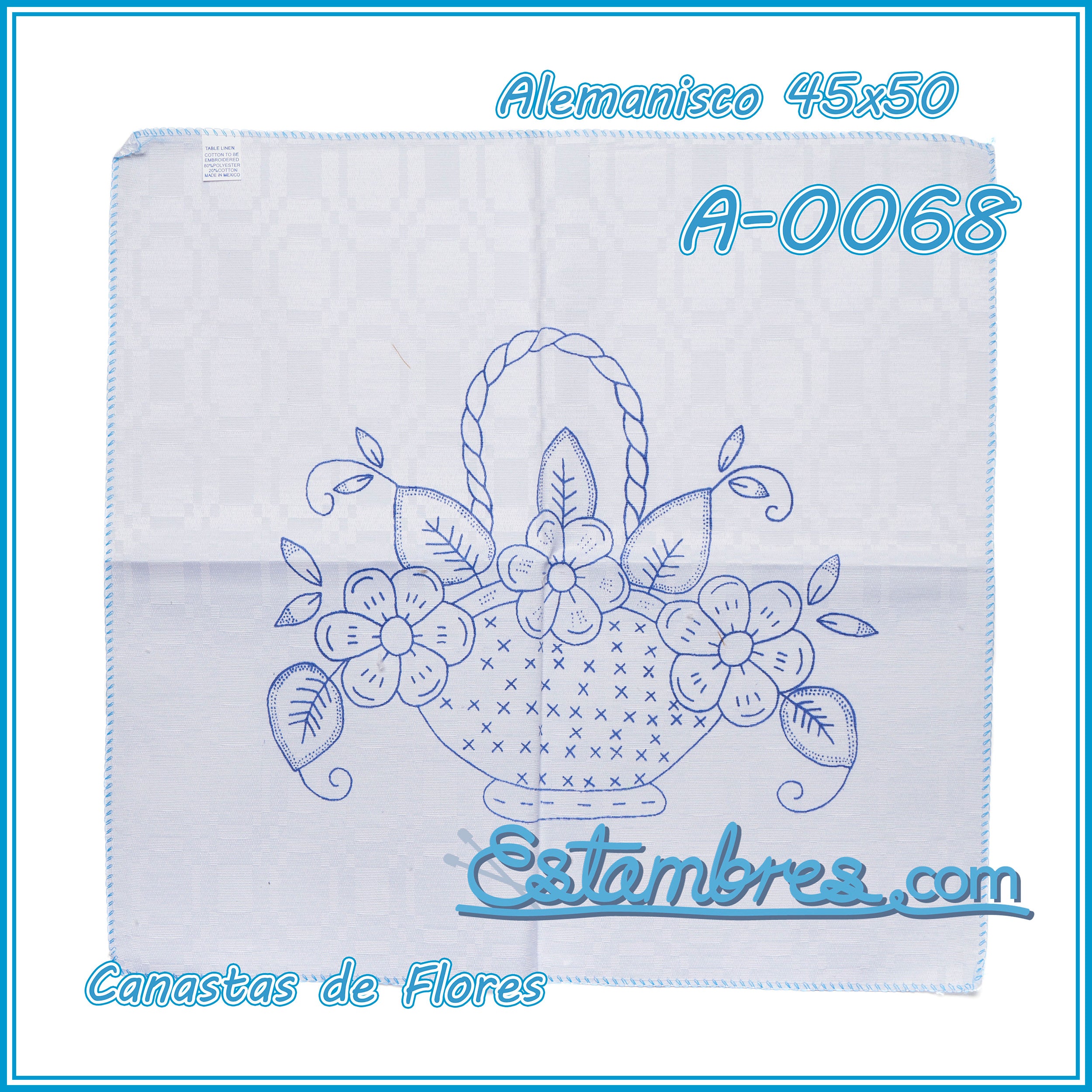CANASTAS de FLORES - Alemanisco [45x50cm]