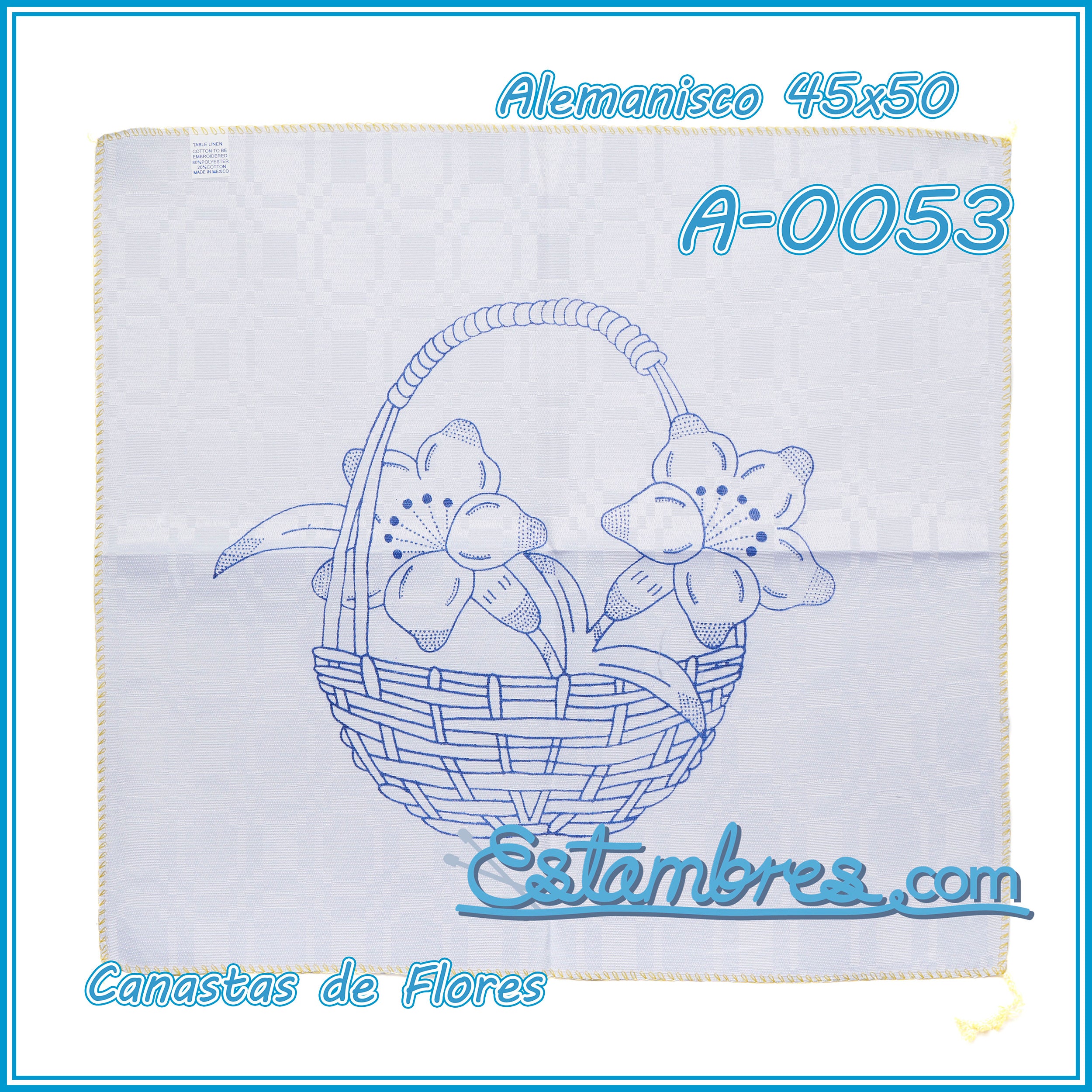 CANASTAS de FLORES - Alemanisco [45x50cm]