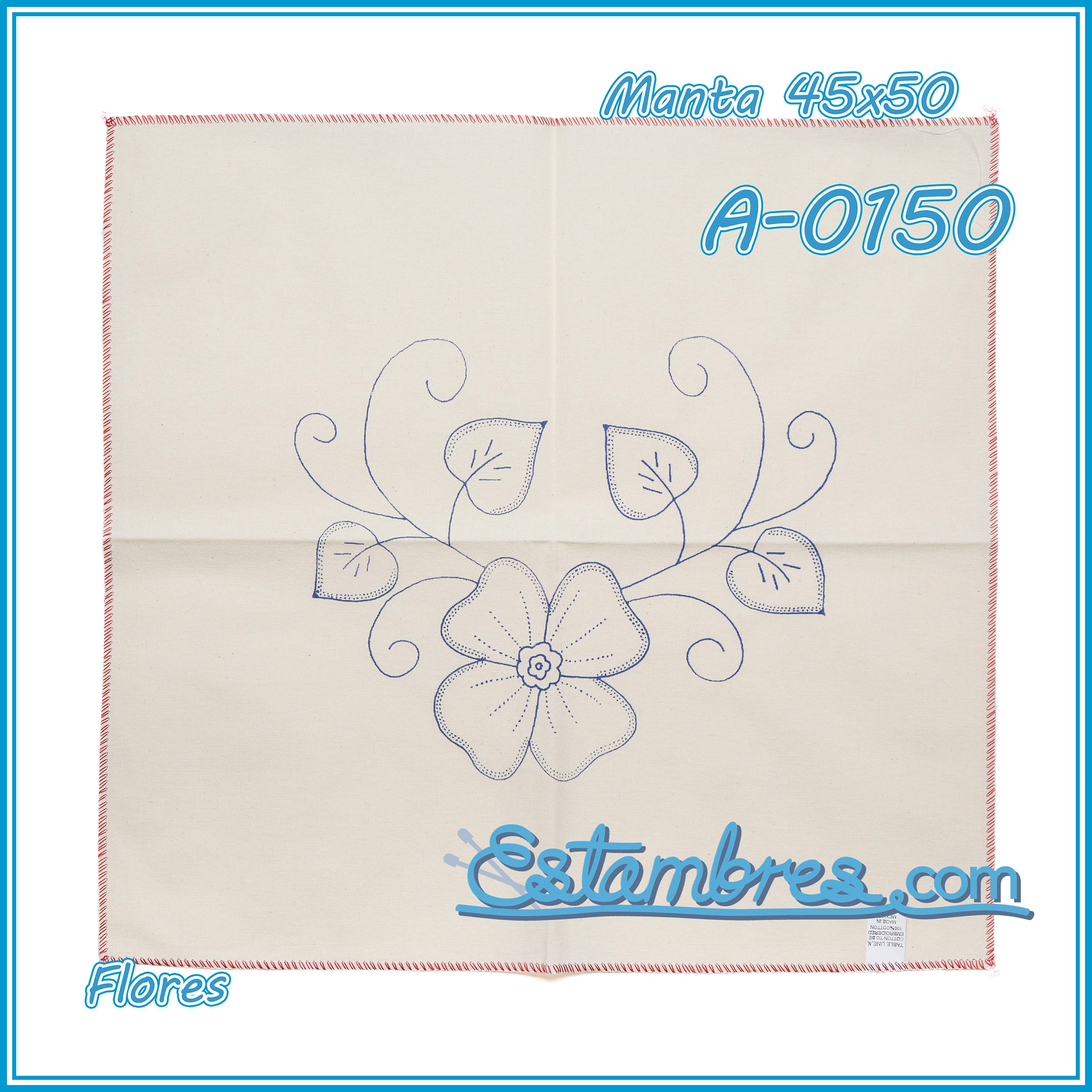 FLORES - Manta [45x50cm]
