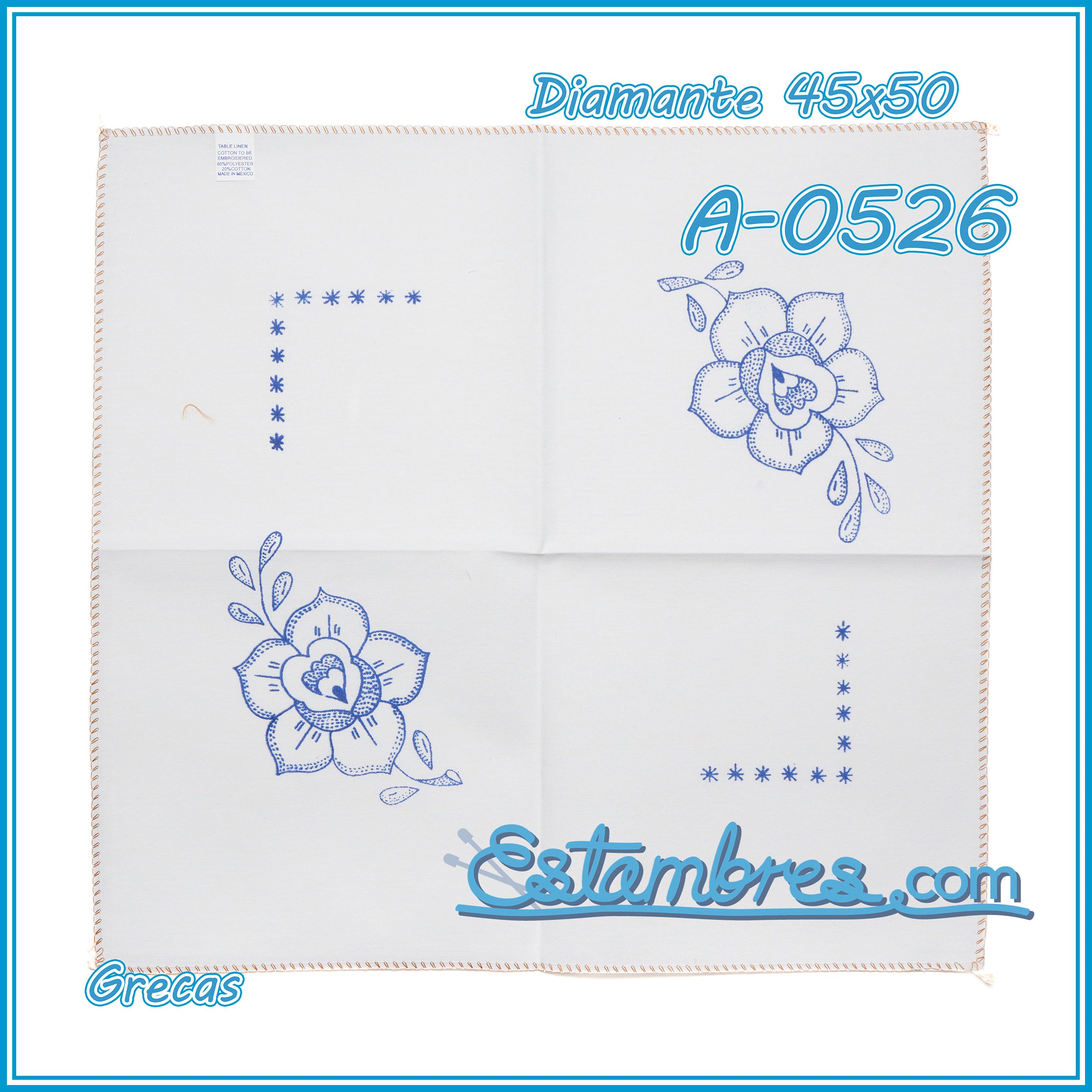 GRECAS - Diamante [45x50cm]