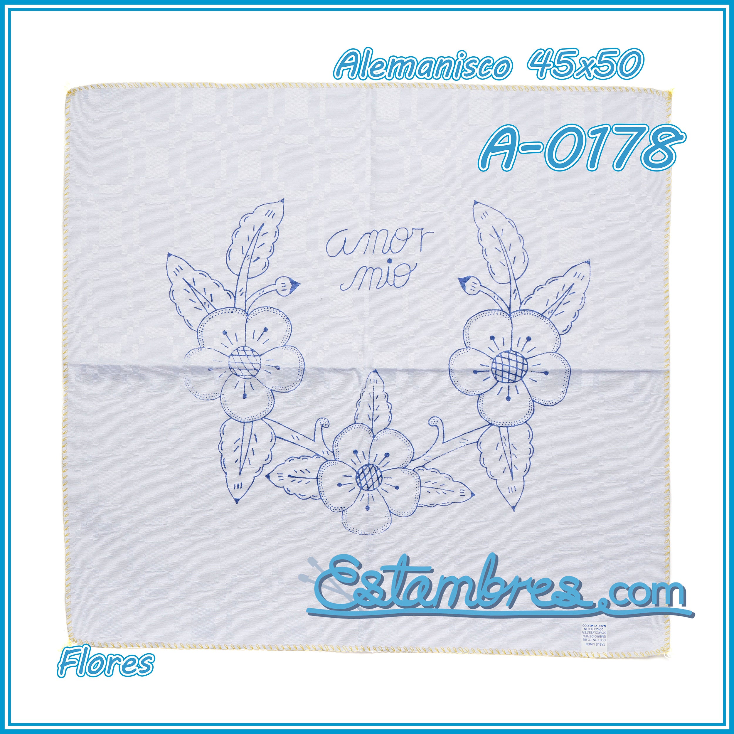 FLORES - Alemanisco [45x50cm]