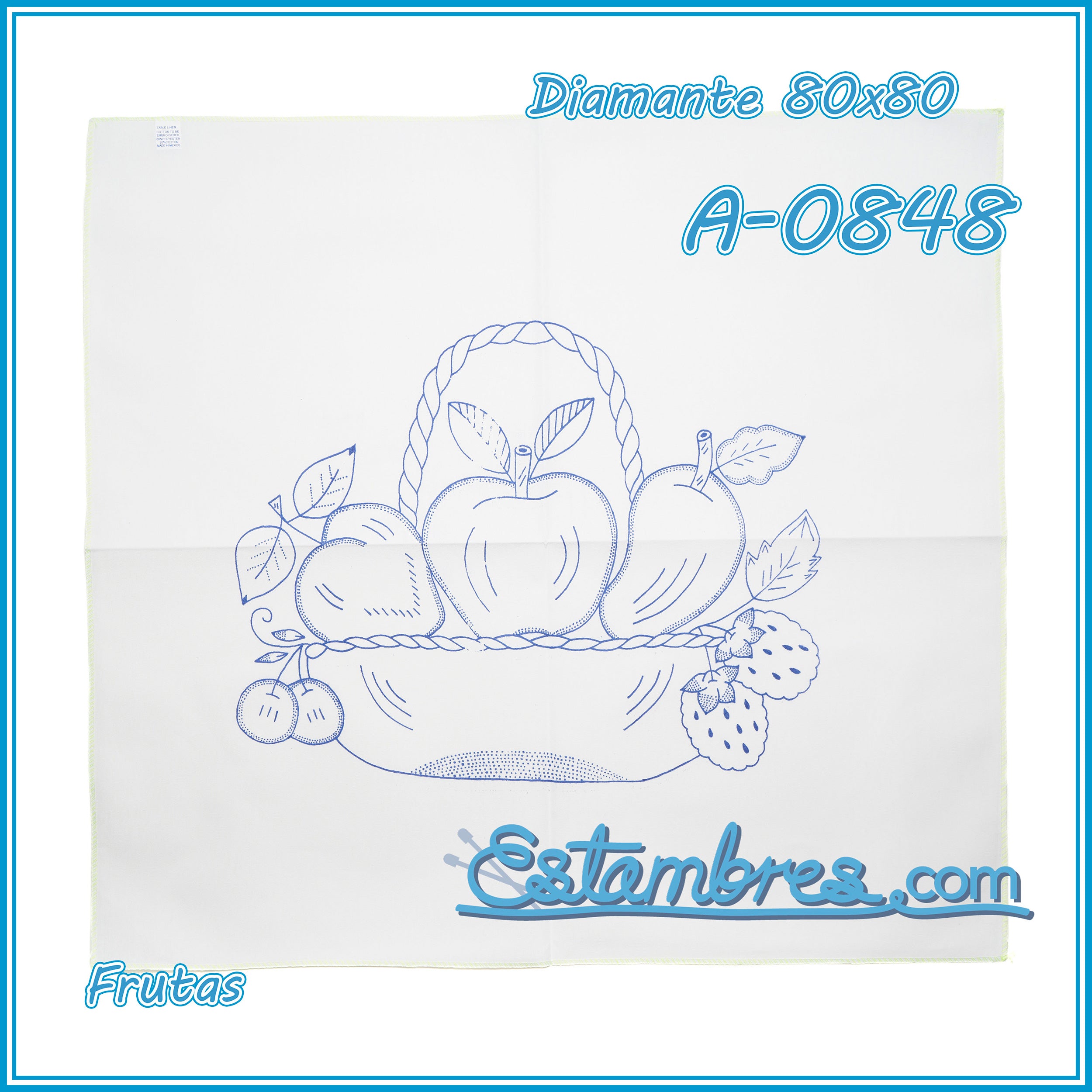 FRUTAS - Diamante [80x80cm]