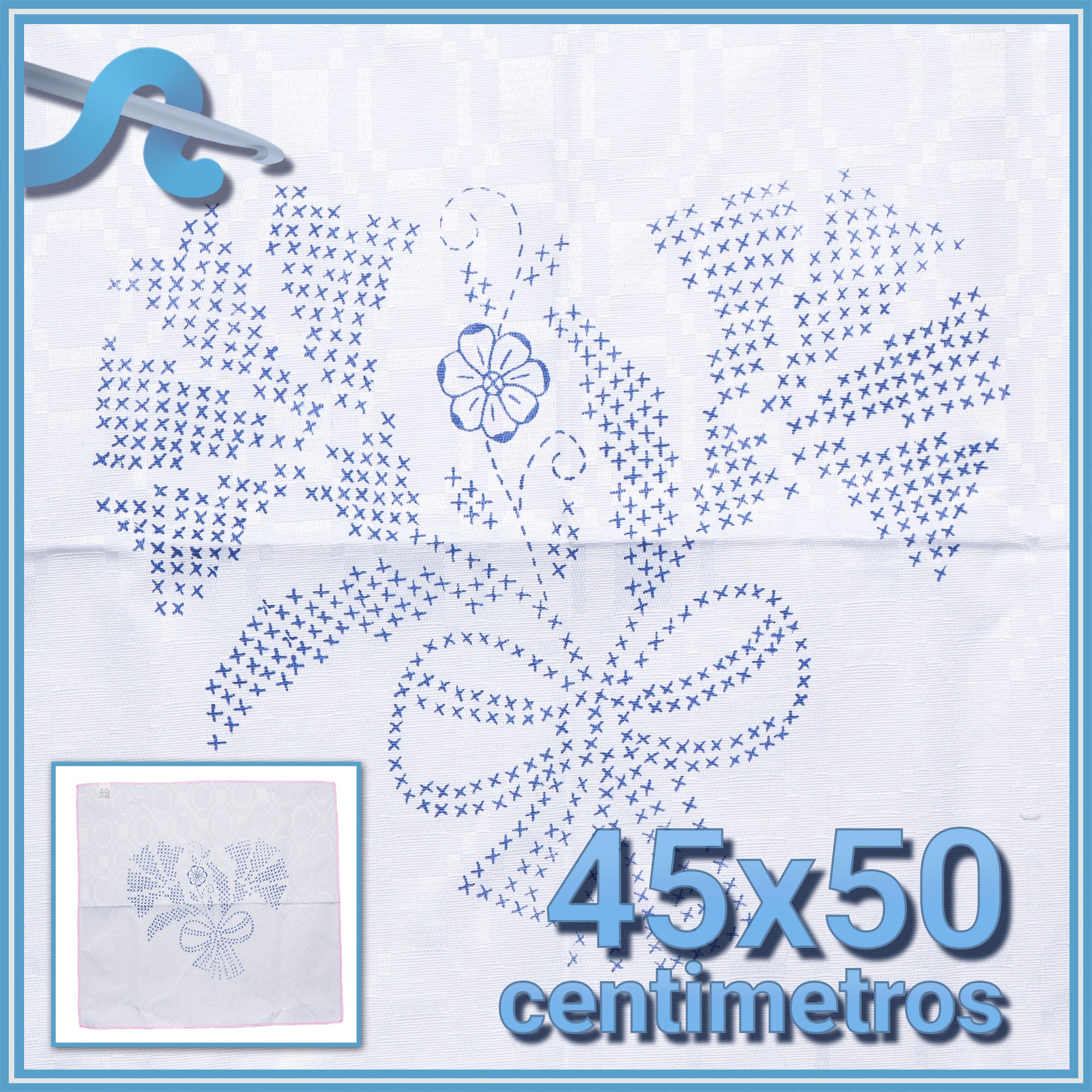 PUNTO de CRUZ - Alemanisco [45x50cm]