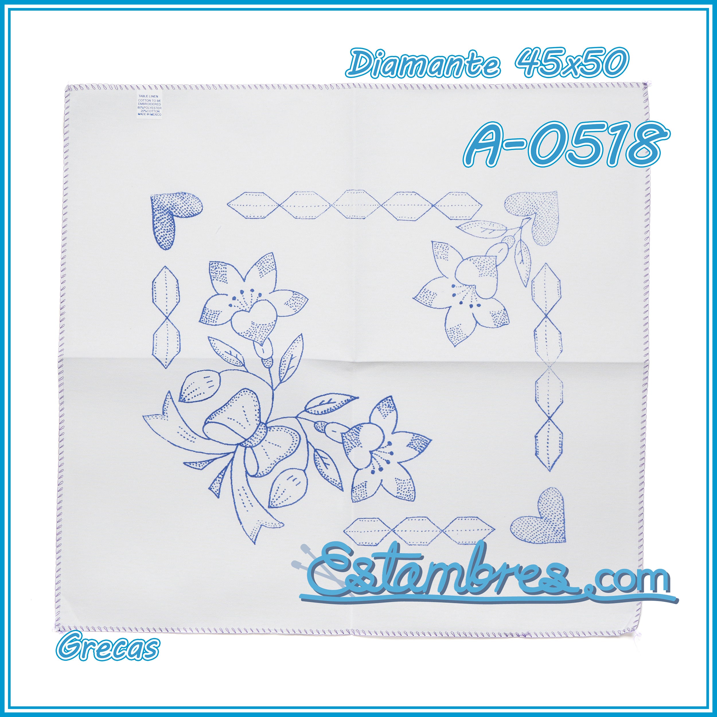 GRECAS - Diamante [45x50cm]