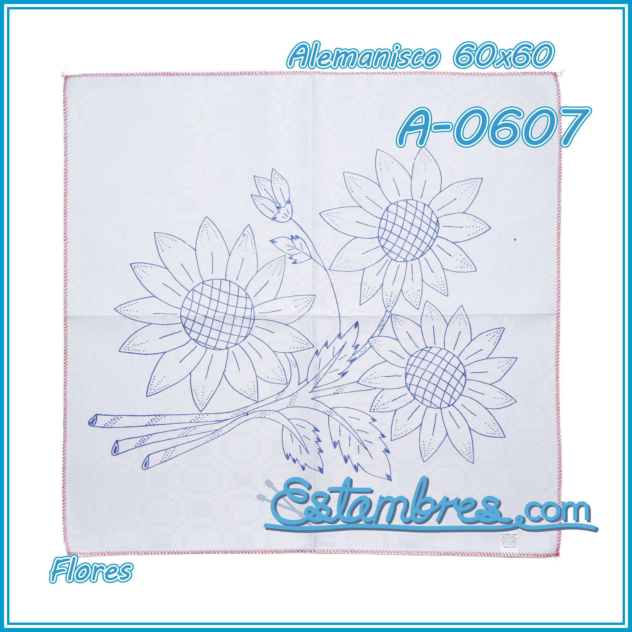 FLORES - Alemanisco [60x60cm]