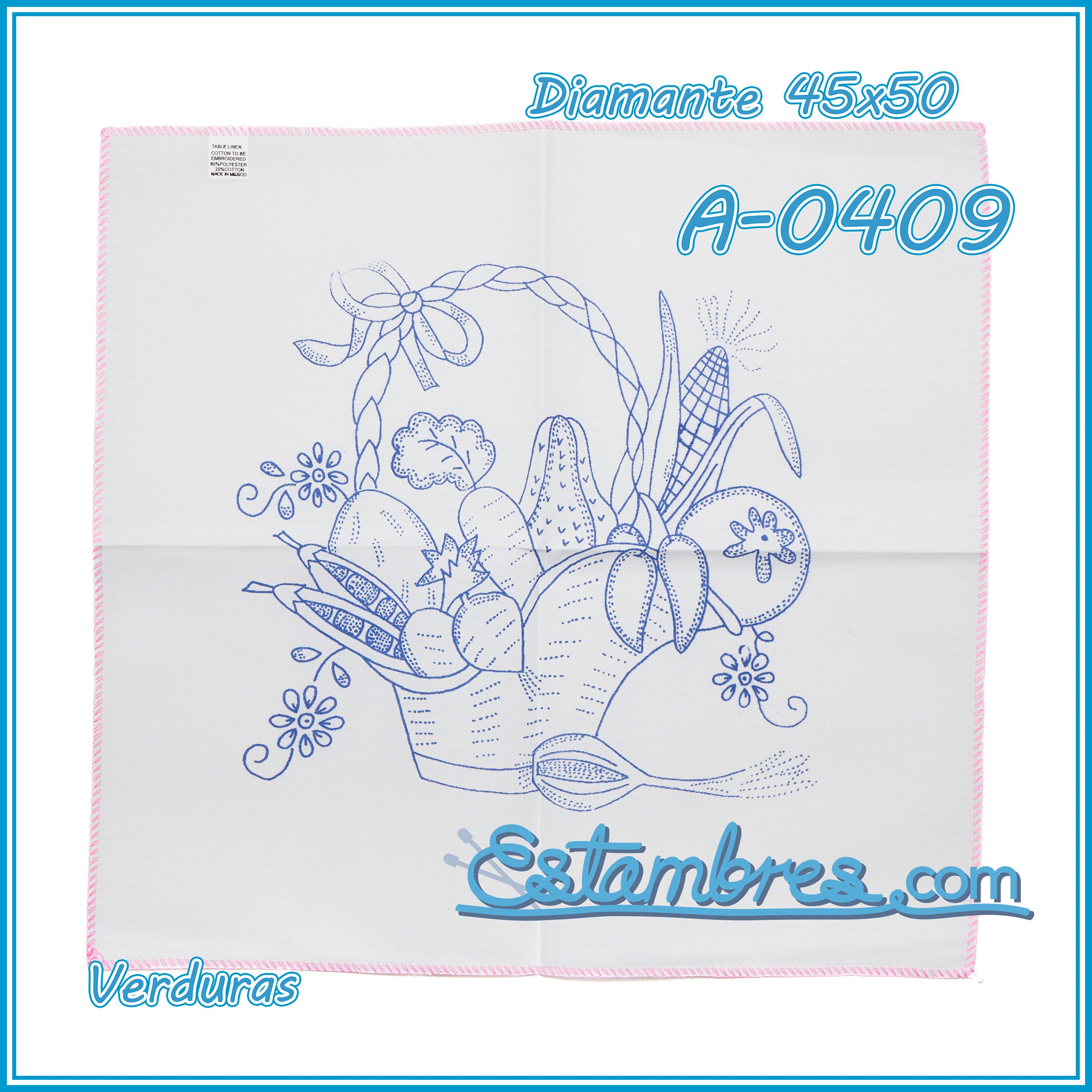 VERDURAS - Diamante [45x50cm]