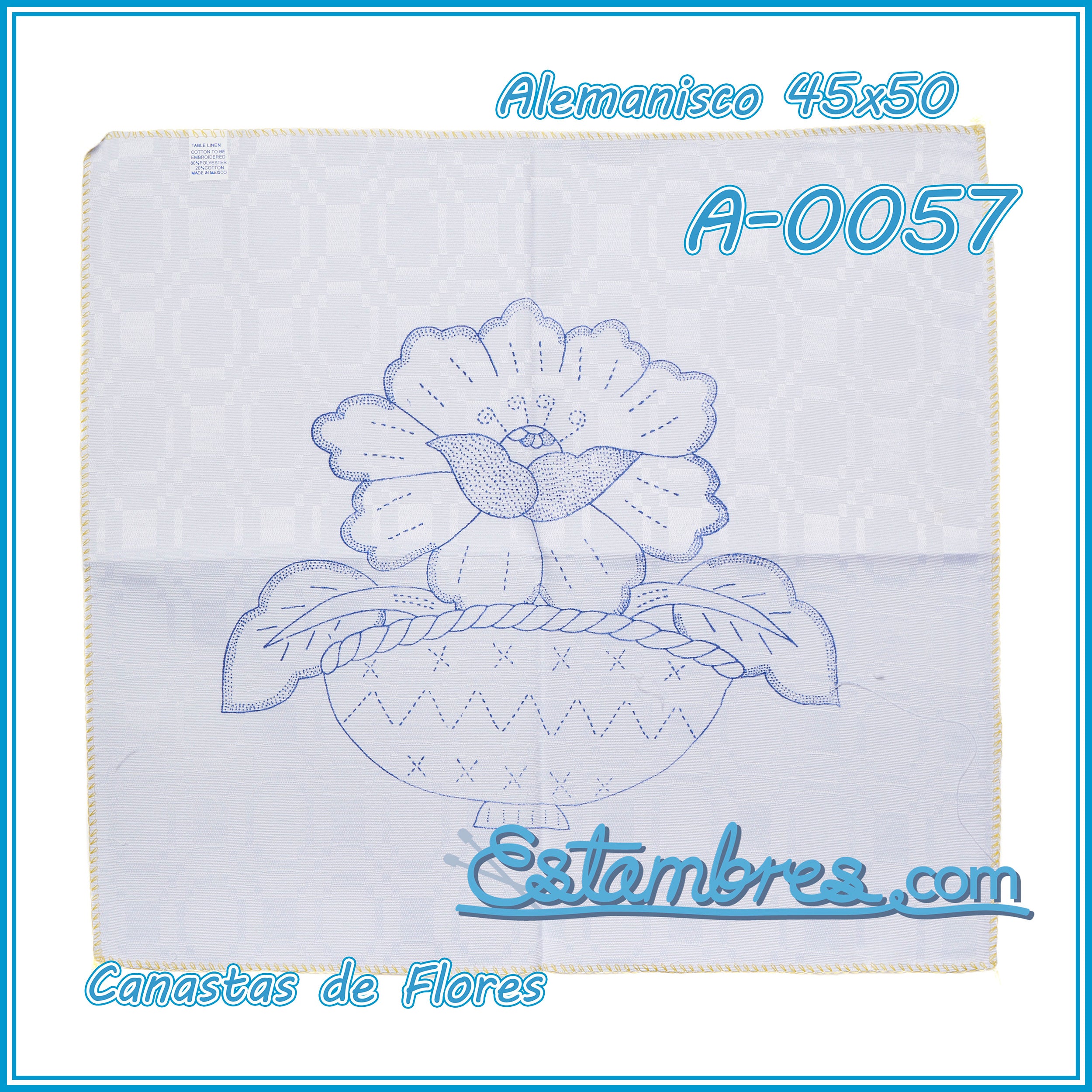 CANASTAS de FLORES - Alemanisco [45x50cm]