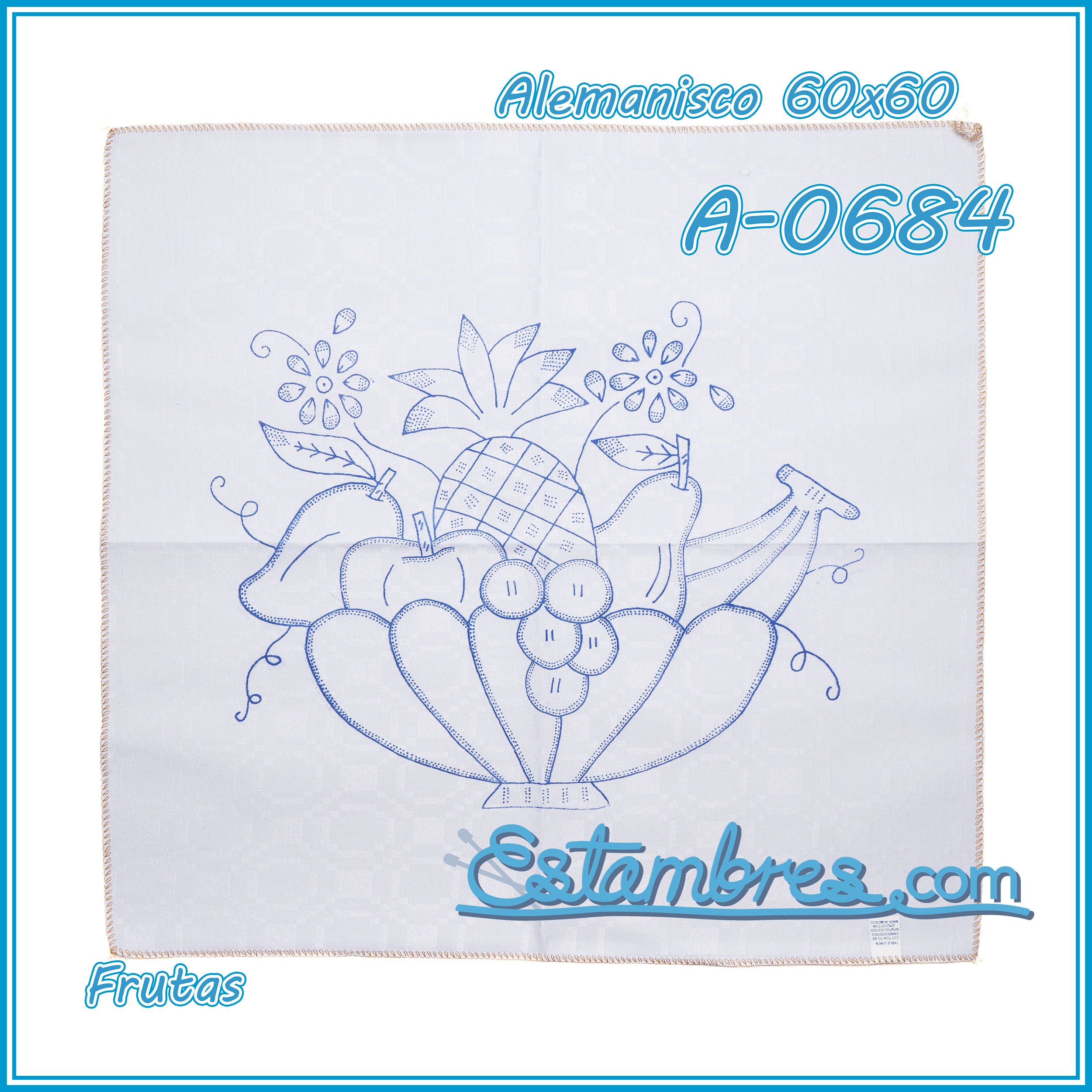 FRUTAS - Alemanisco [60x60cm]