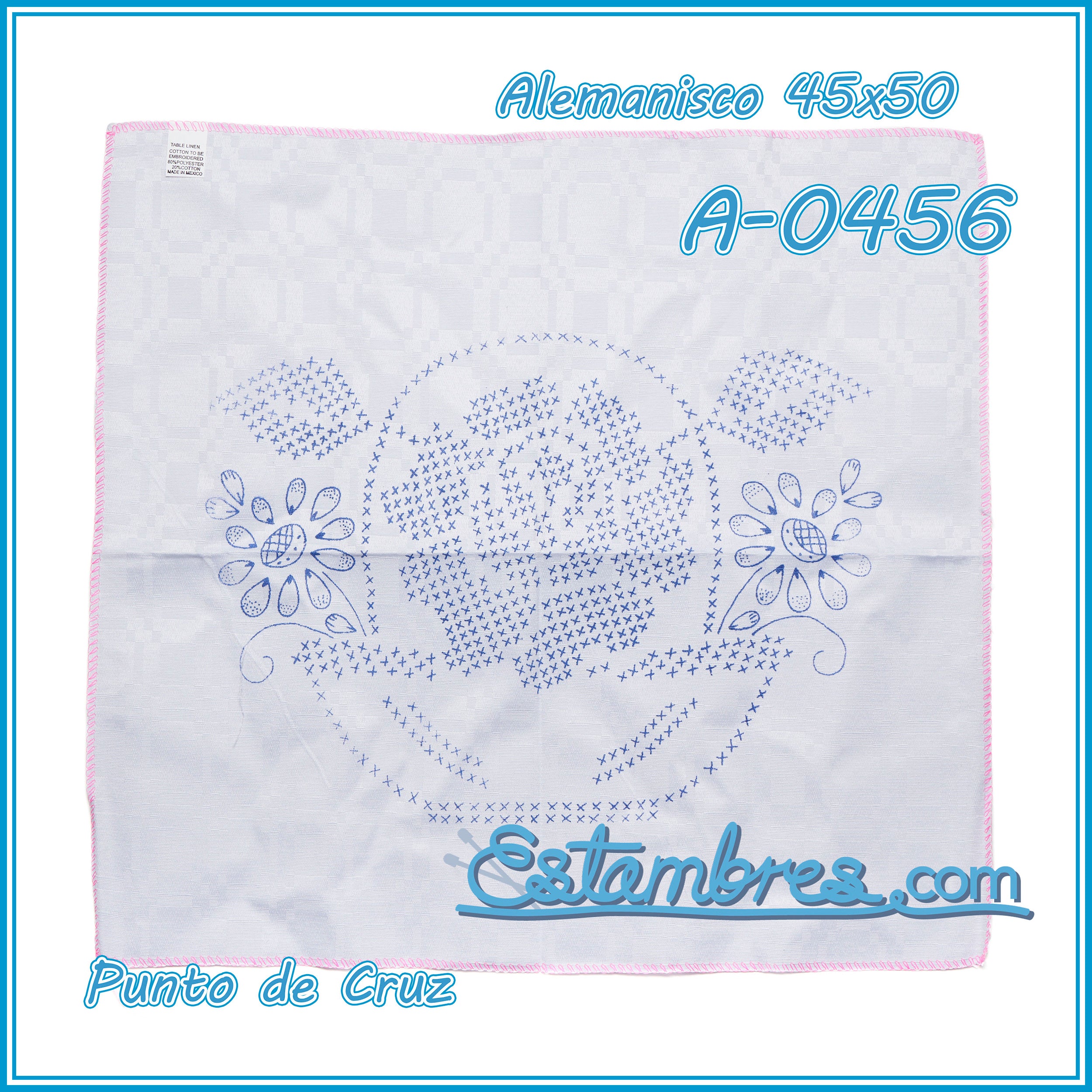 PUNTO de CRUZ - Alemanisco [45x50cm]