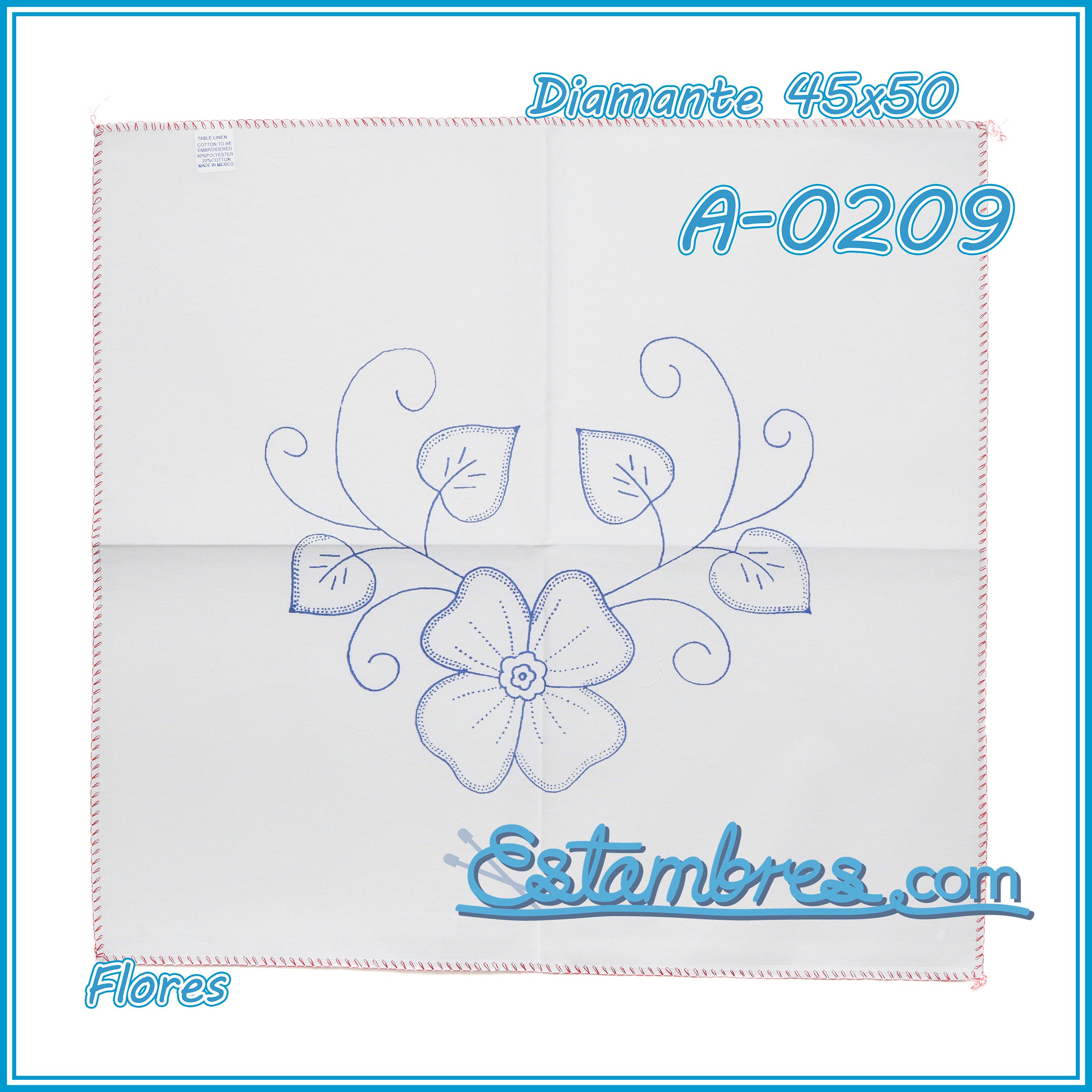 FLORES - Diamante [45x50cm]