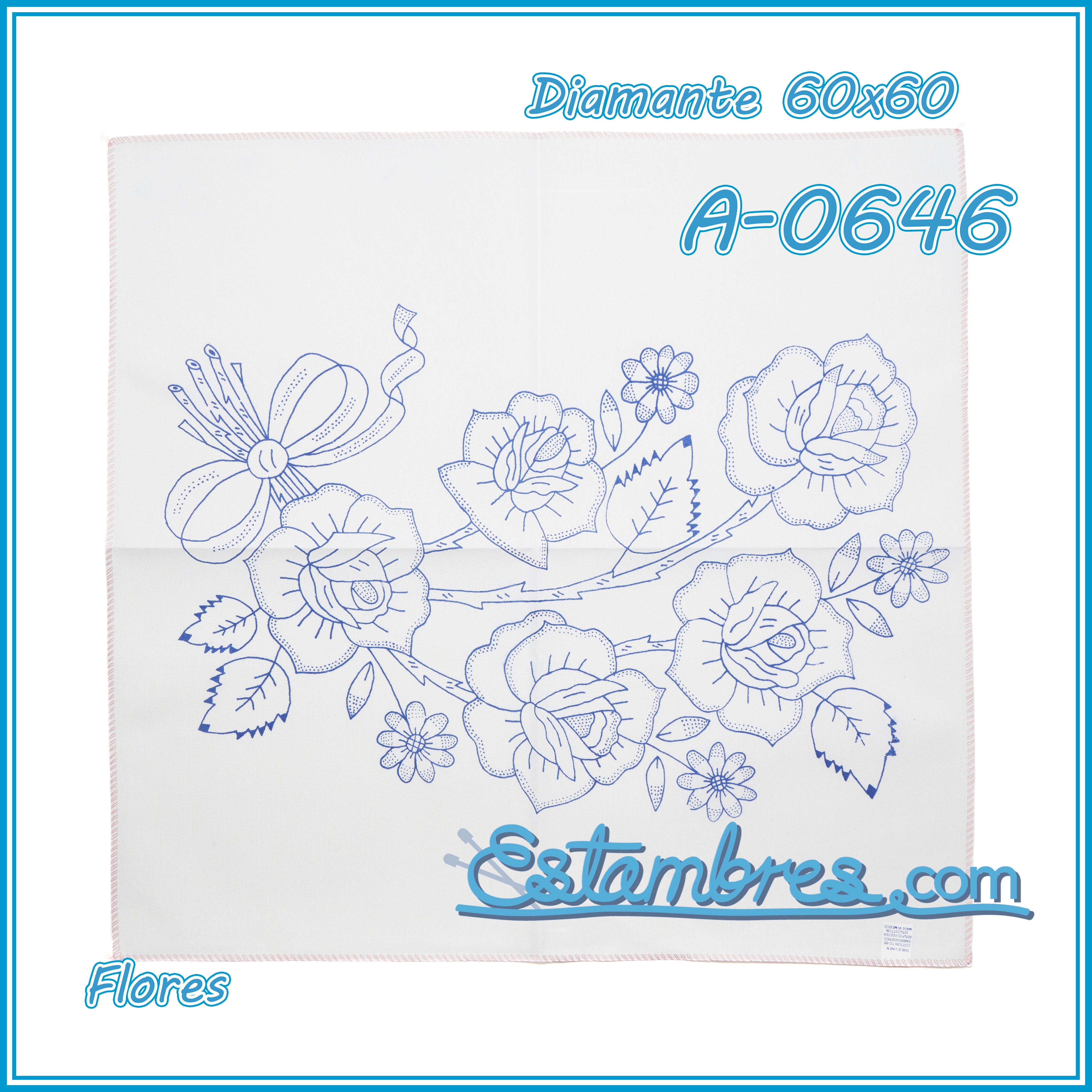 FLORES - Diamante [60x60cm]