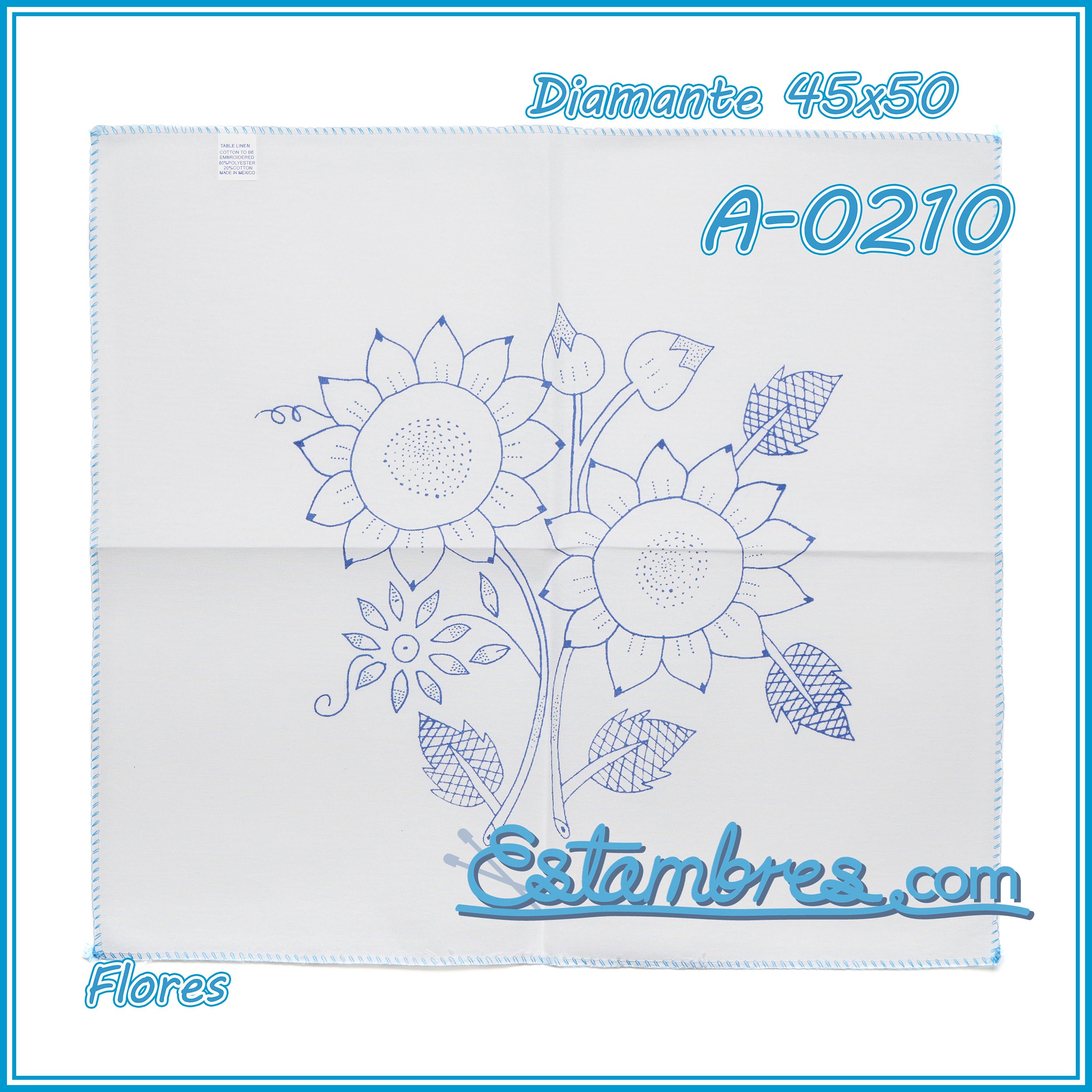 FLORES - Diamante [45x50cm]