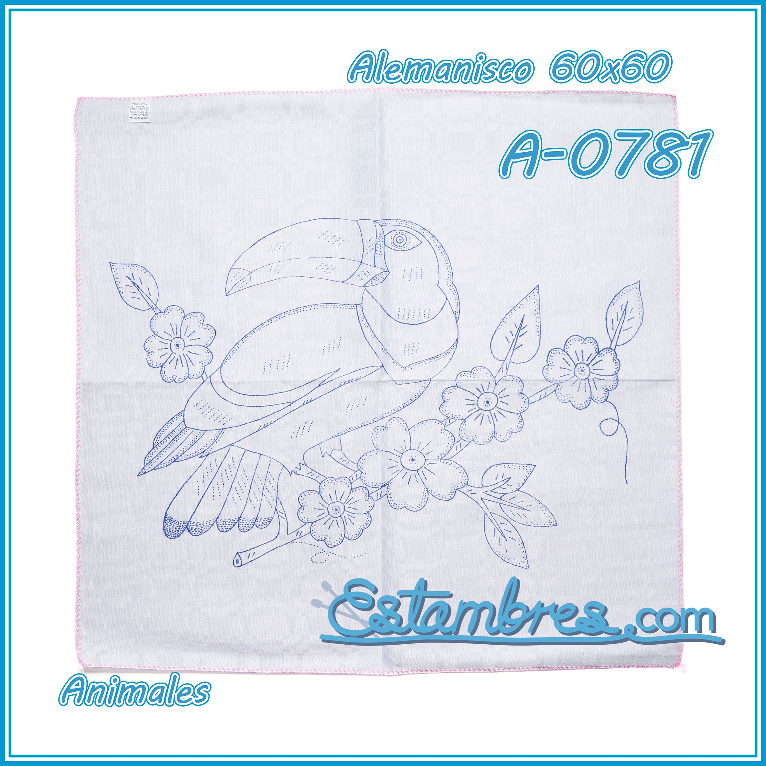 ANIMALES - Alemanisco [60x60cm]
