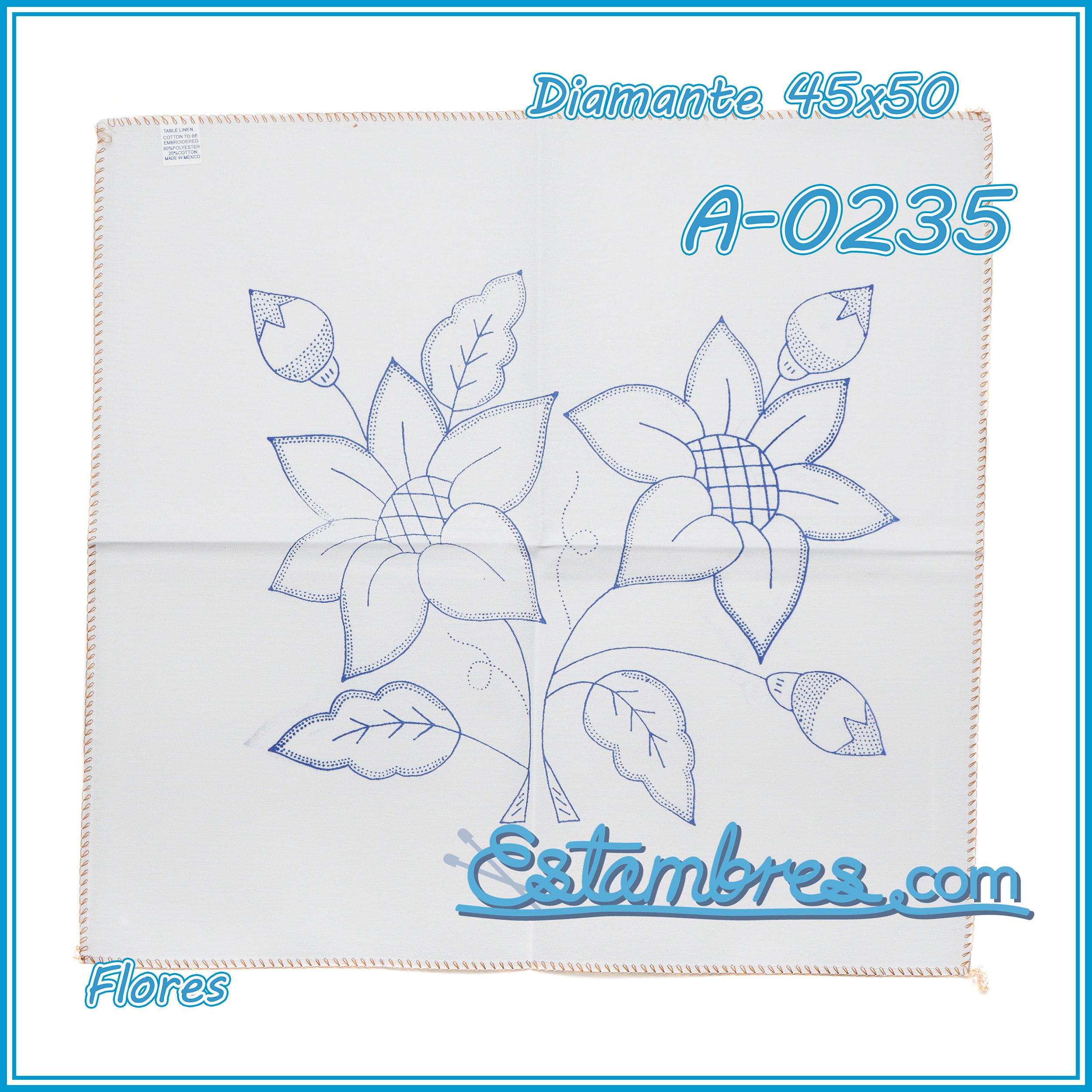 FLORES - Diamante [45x50cm]