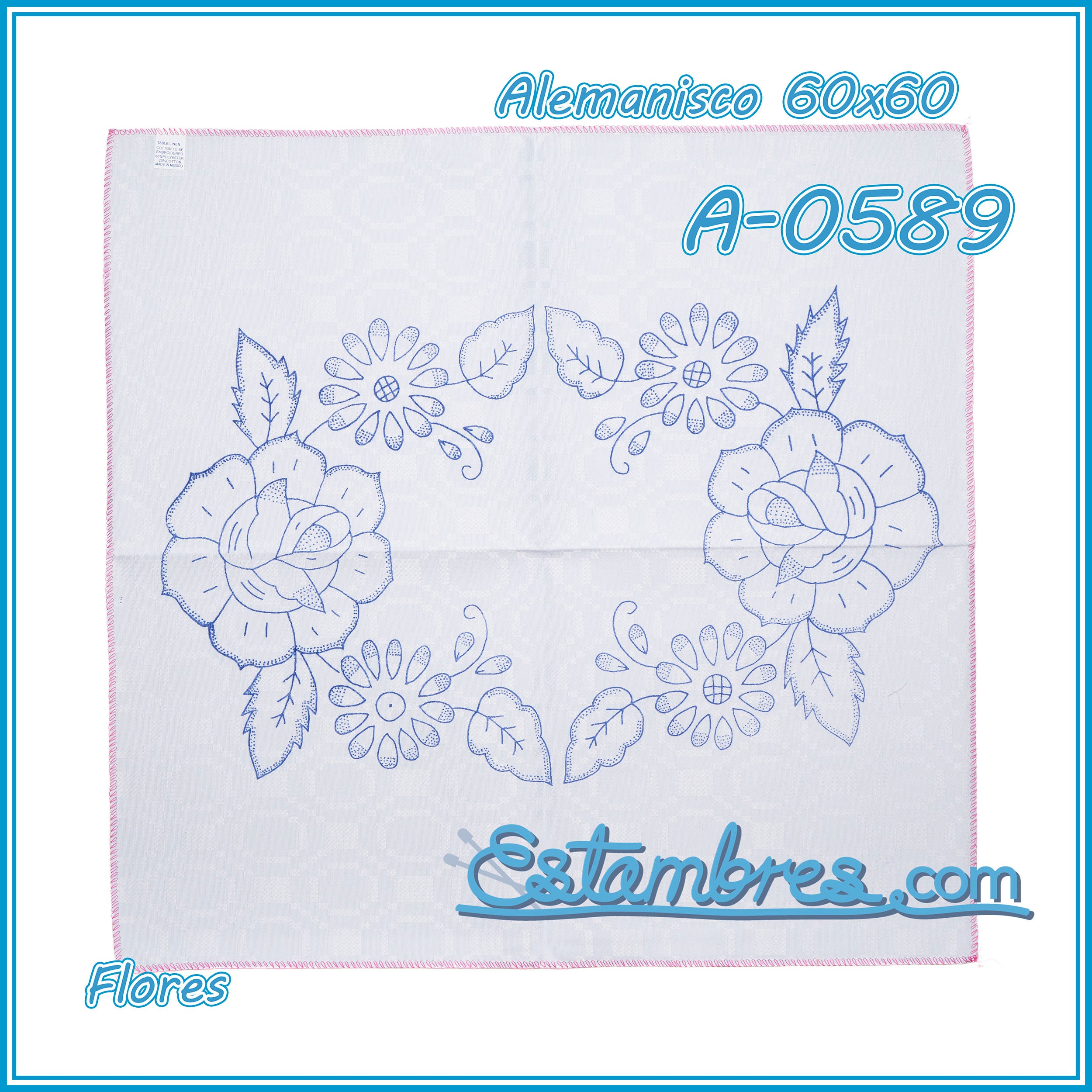 FLORES - Alemanisco [60x60cm]