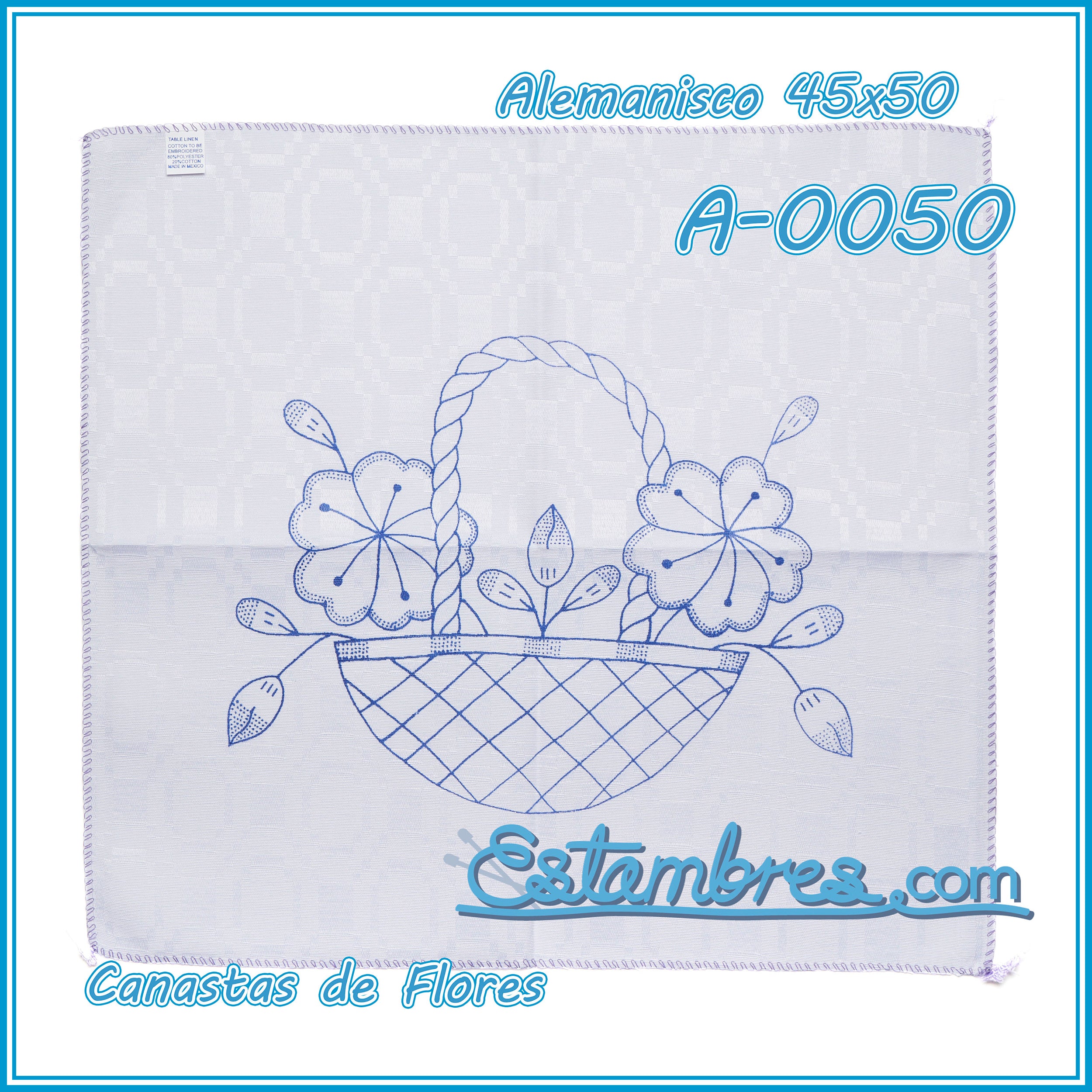 CANASTAS de FLORES - Alemanisco [45x50cm]