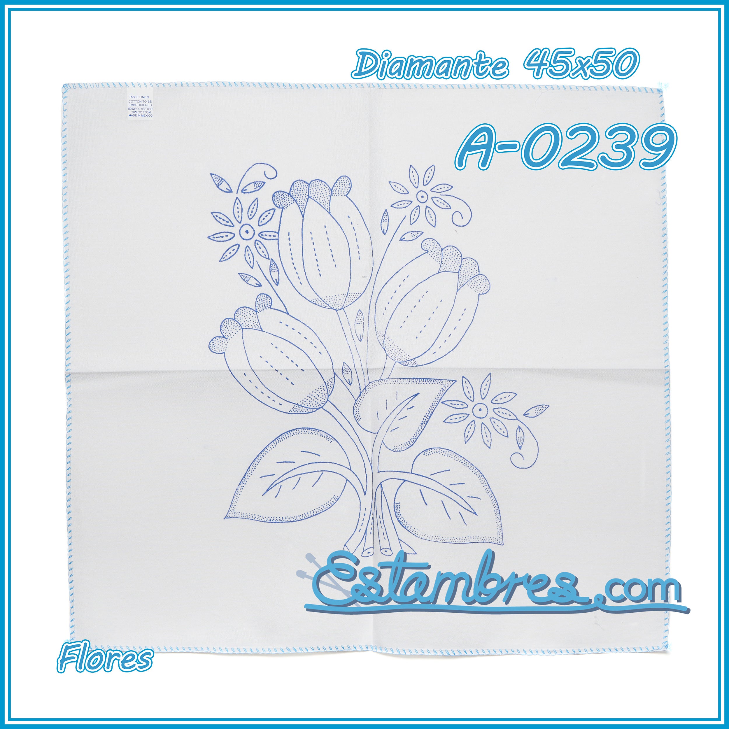 FLORES - Diamante [45x50cm]