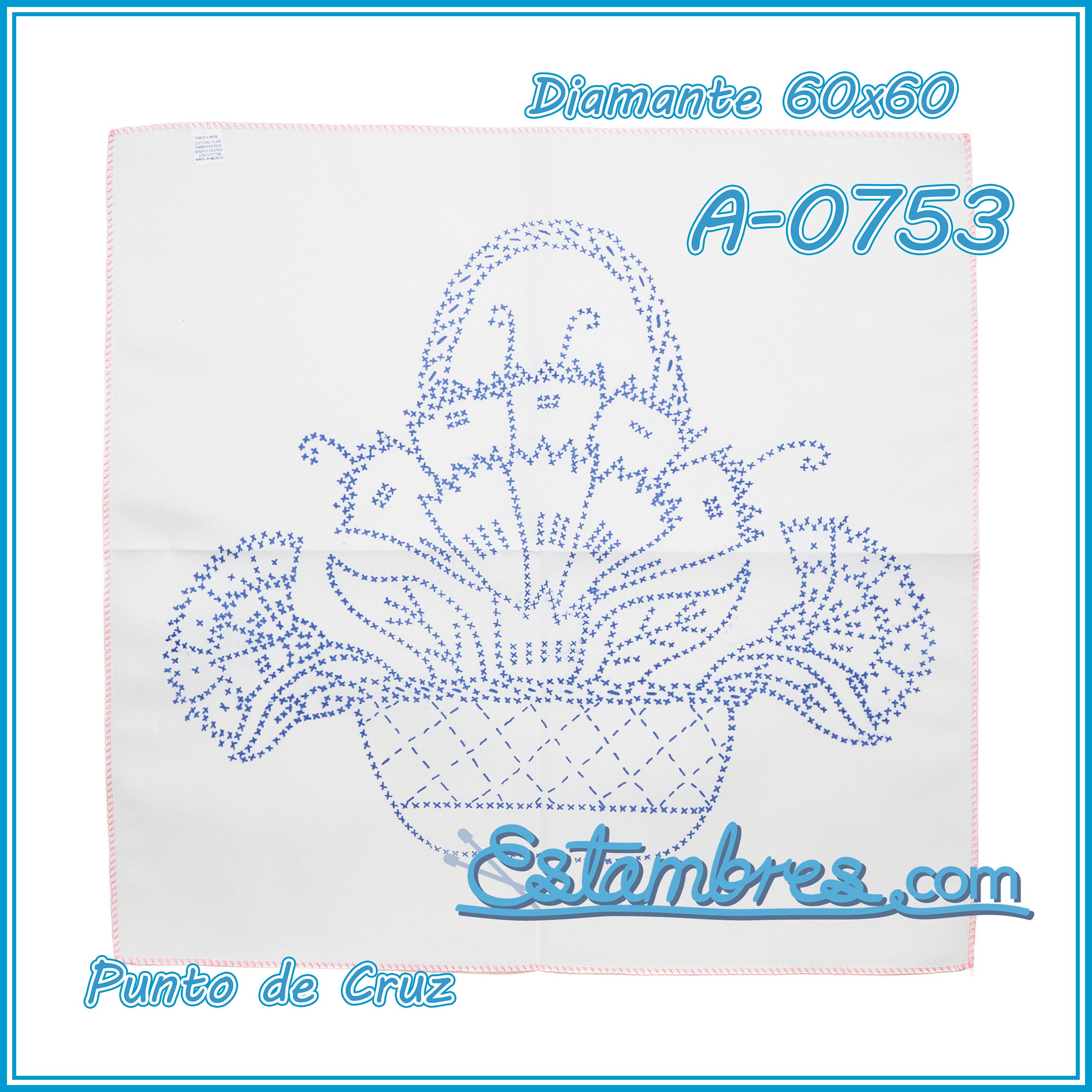 PUNTO de CRUZ - Diamante [60x60cm]