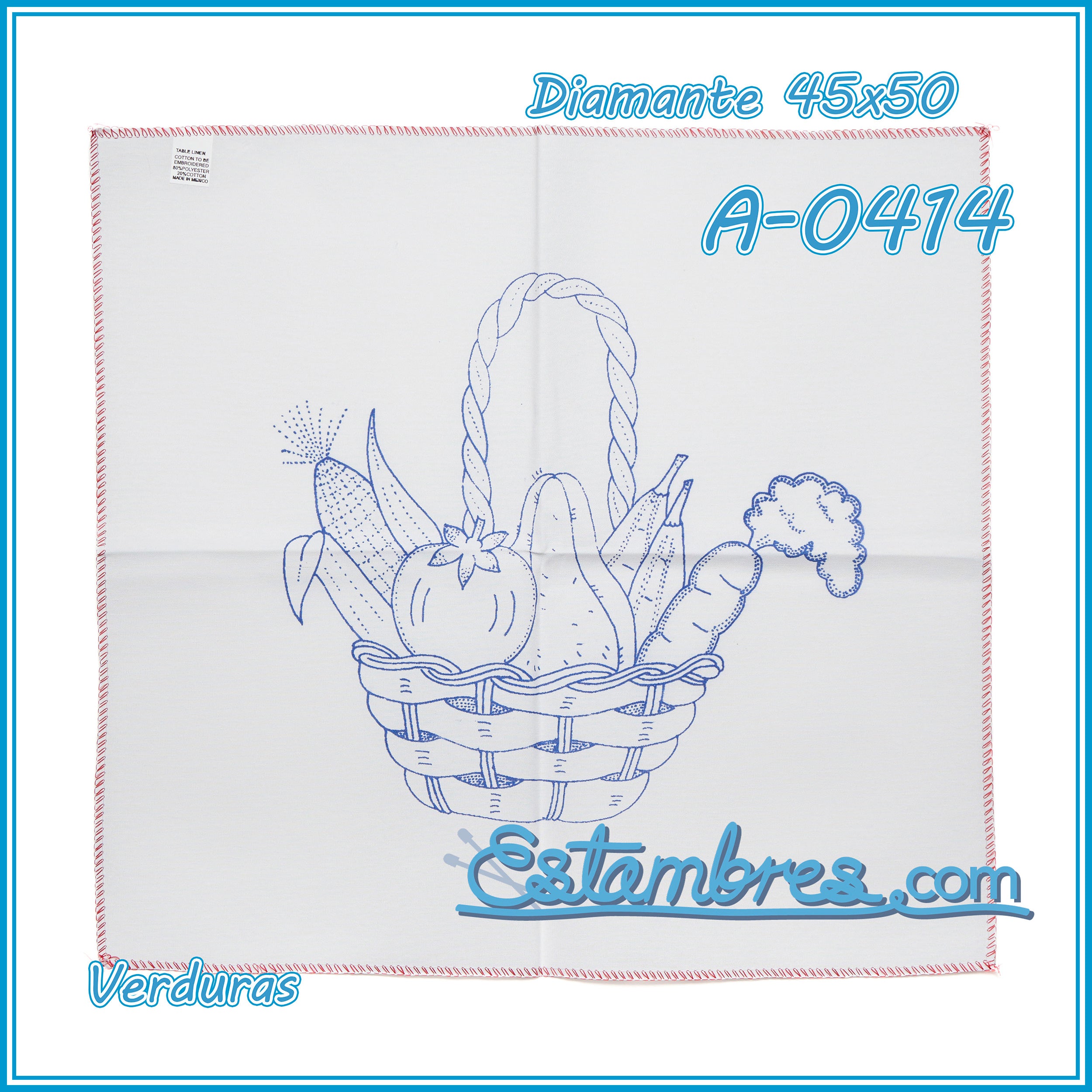 VERDURAS - Diamante [45x50cm]