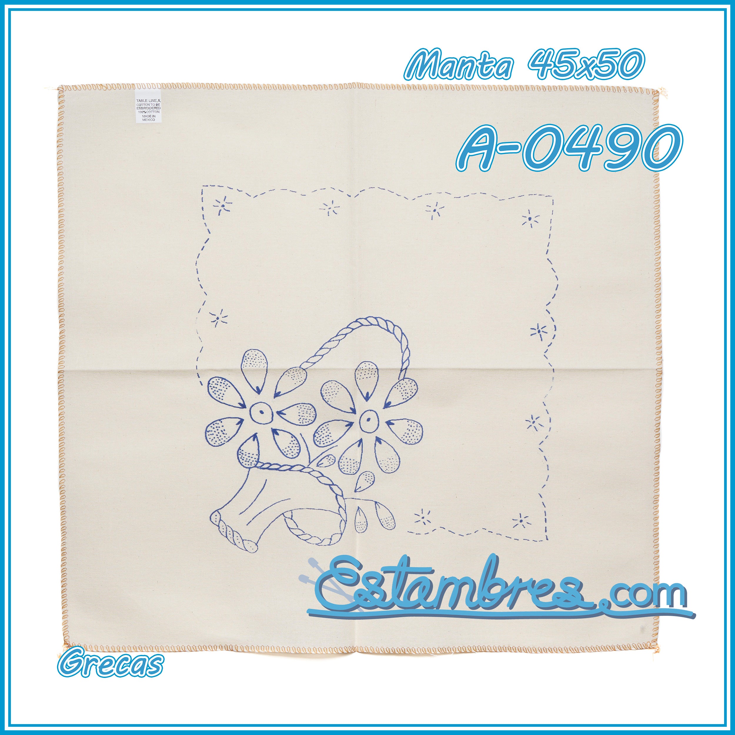 GRECAS - Manta [45x50cm]