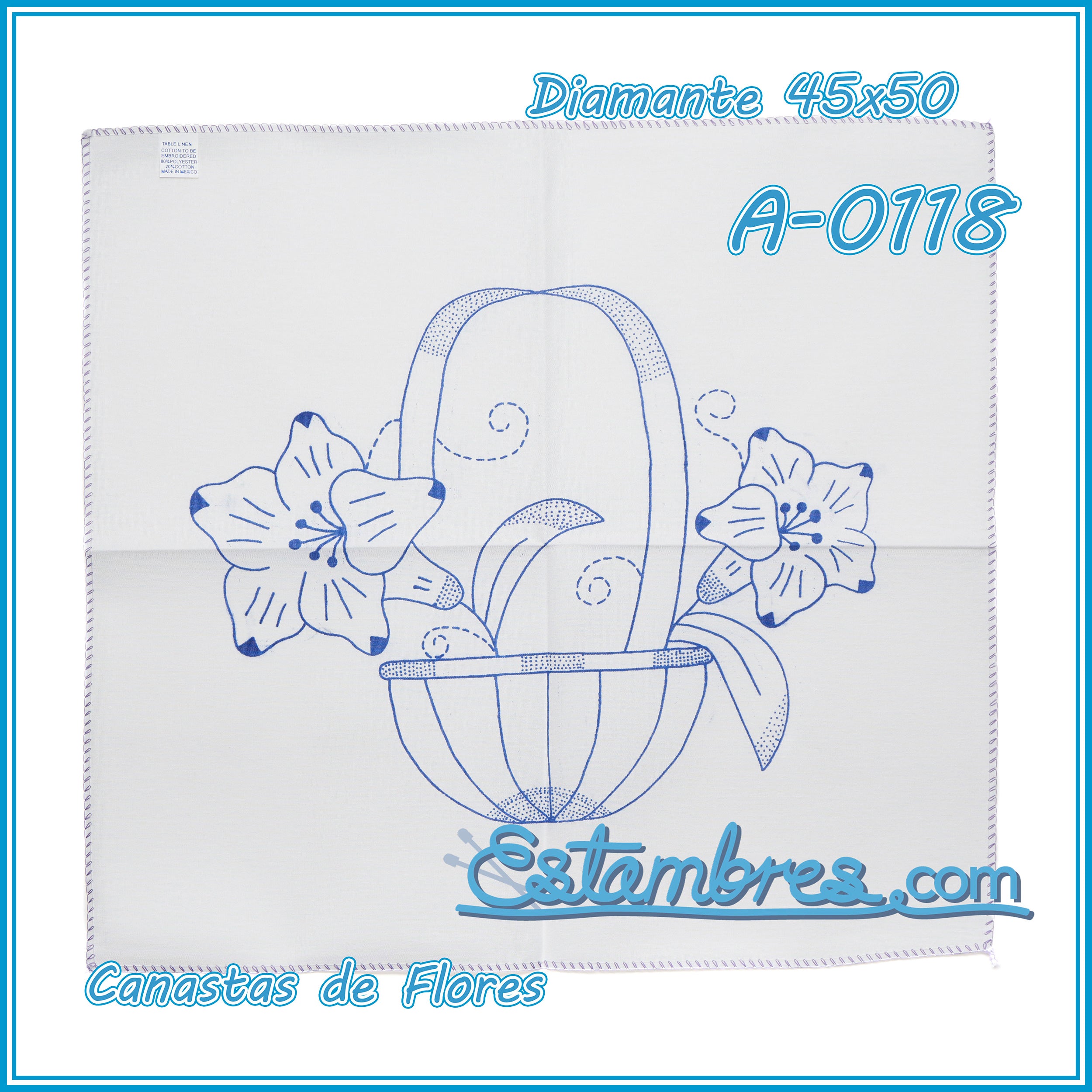 CANASTAS de FLORES - Diamante [45x50cm]