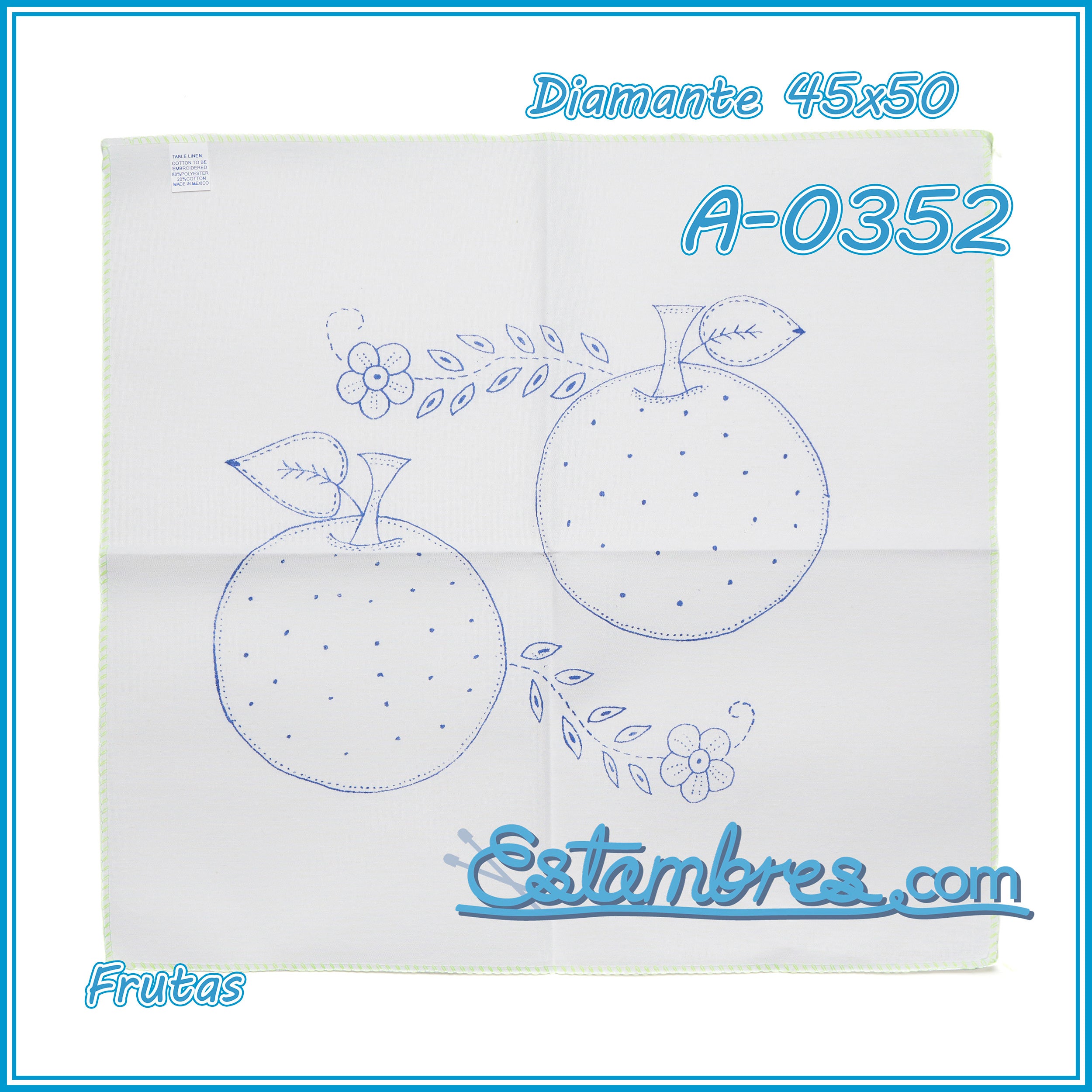 FRUTAS - Diamante [45x50cm]