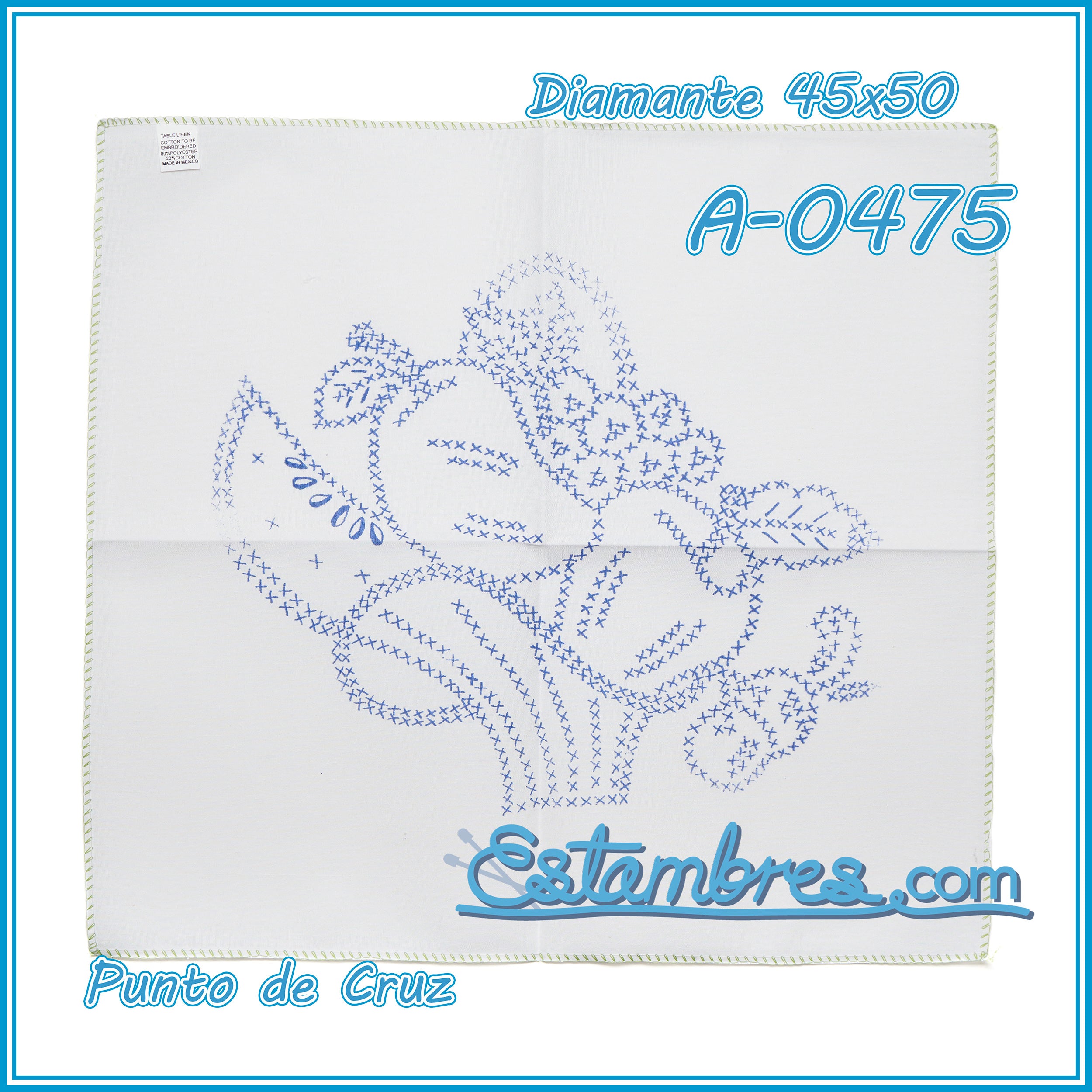PUNTO de CRUZ - Diamante [45x50cm]