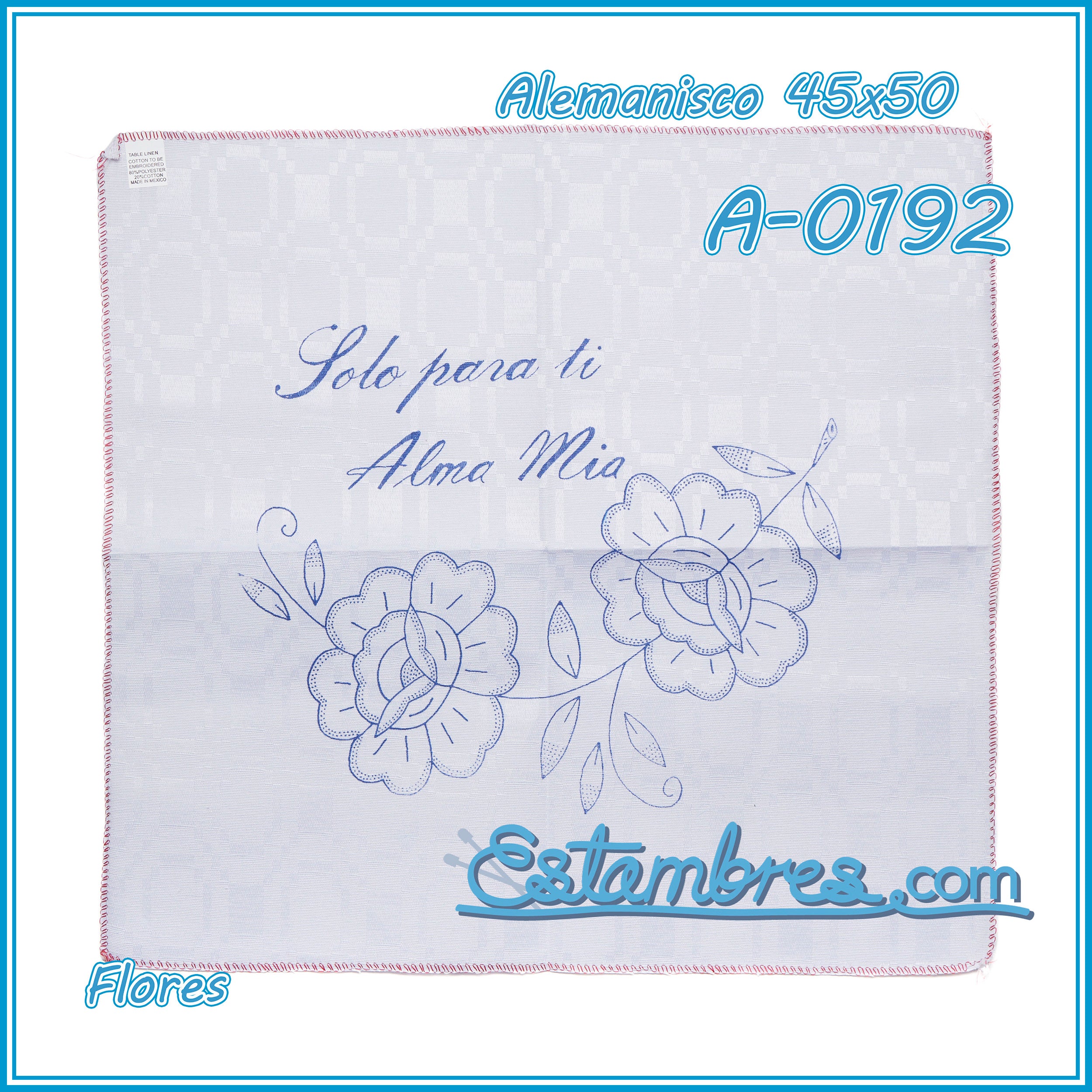 FLORES - Alemanisco [45x50cm]