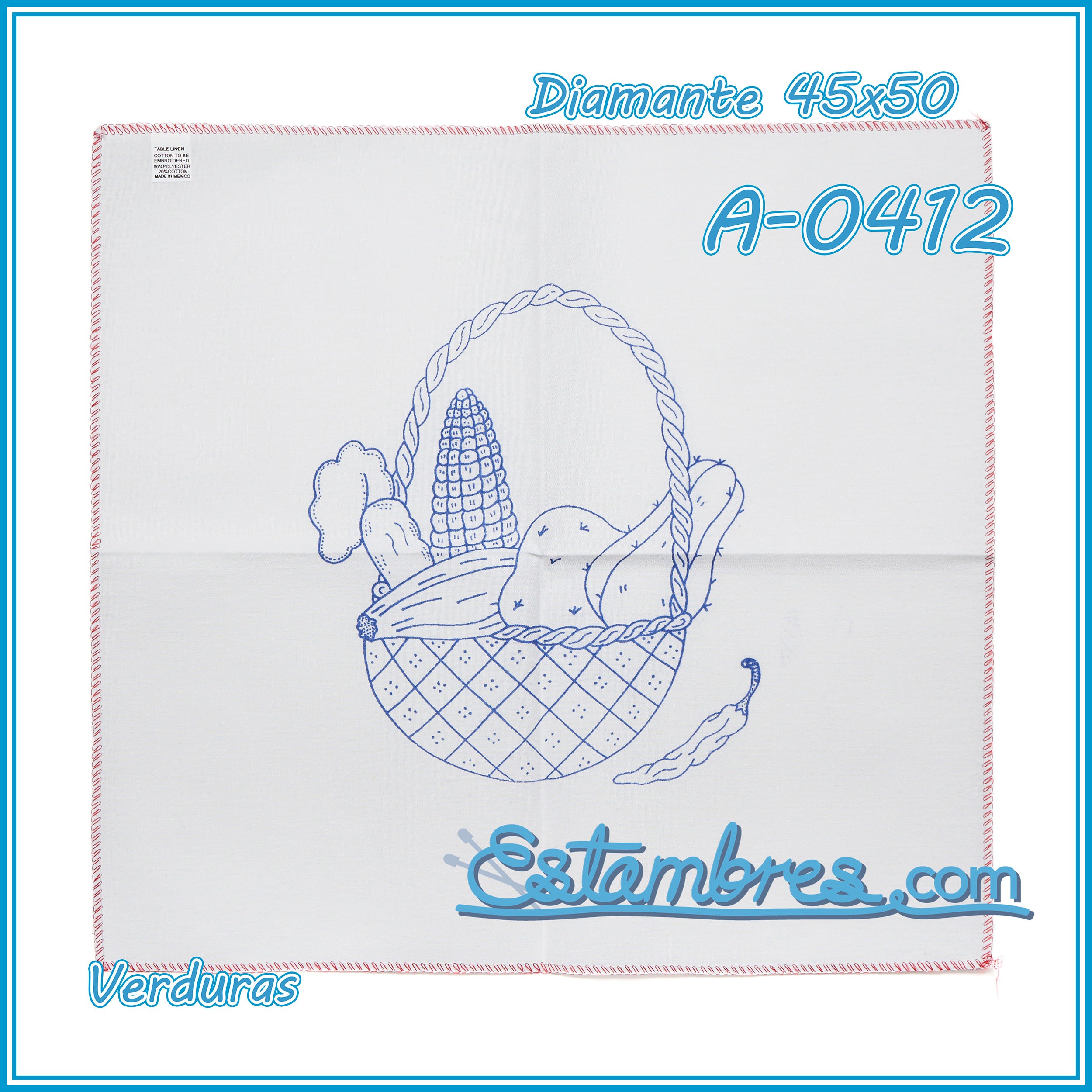 VERDURAS - Diamante [45x50cm]