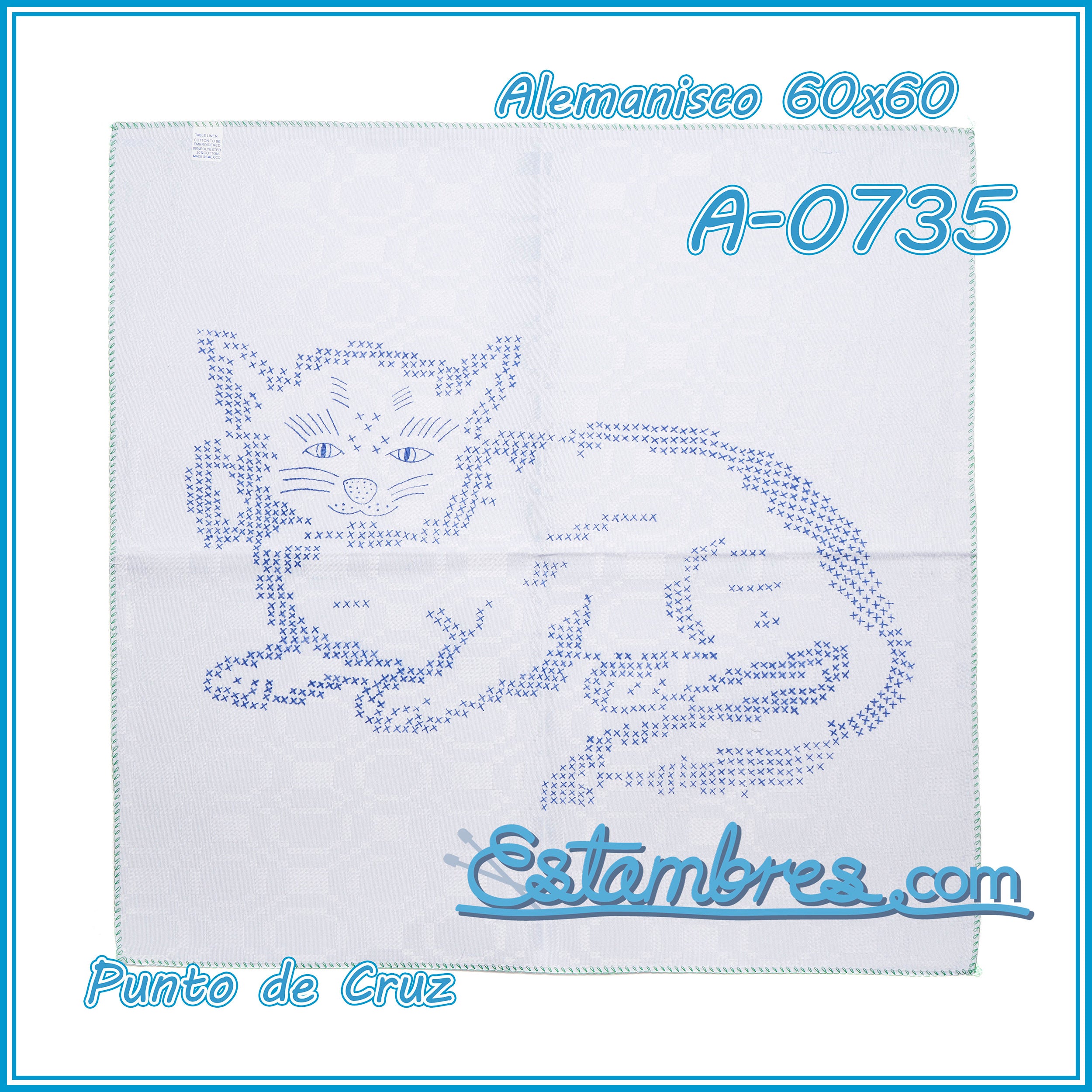 PUNTO de CRUZ - Alemanisco [60x60cm]