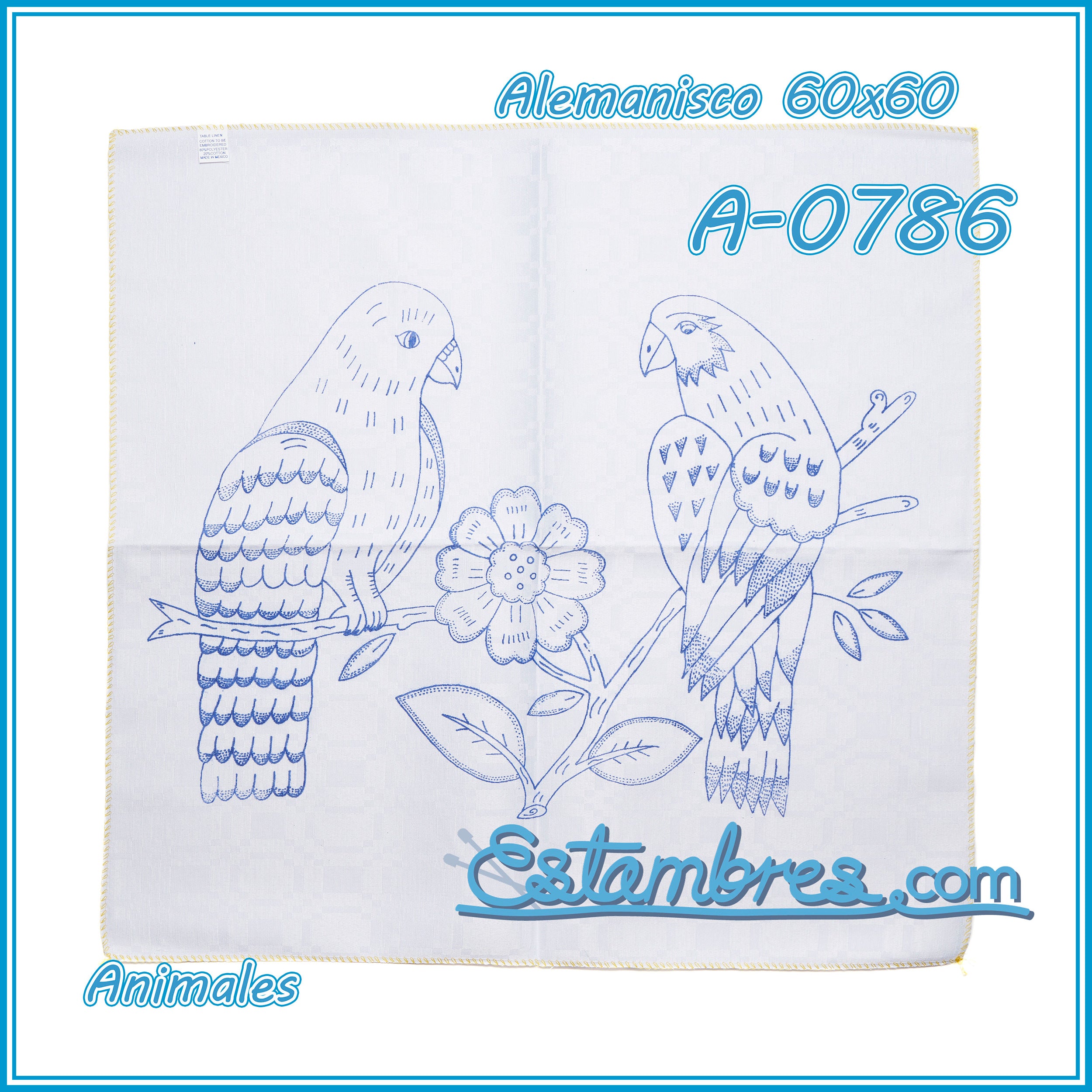 ANIMALES - Alemanisco [60x60cm]