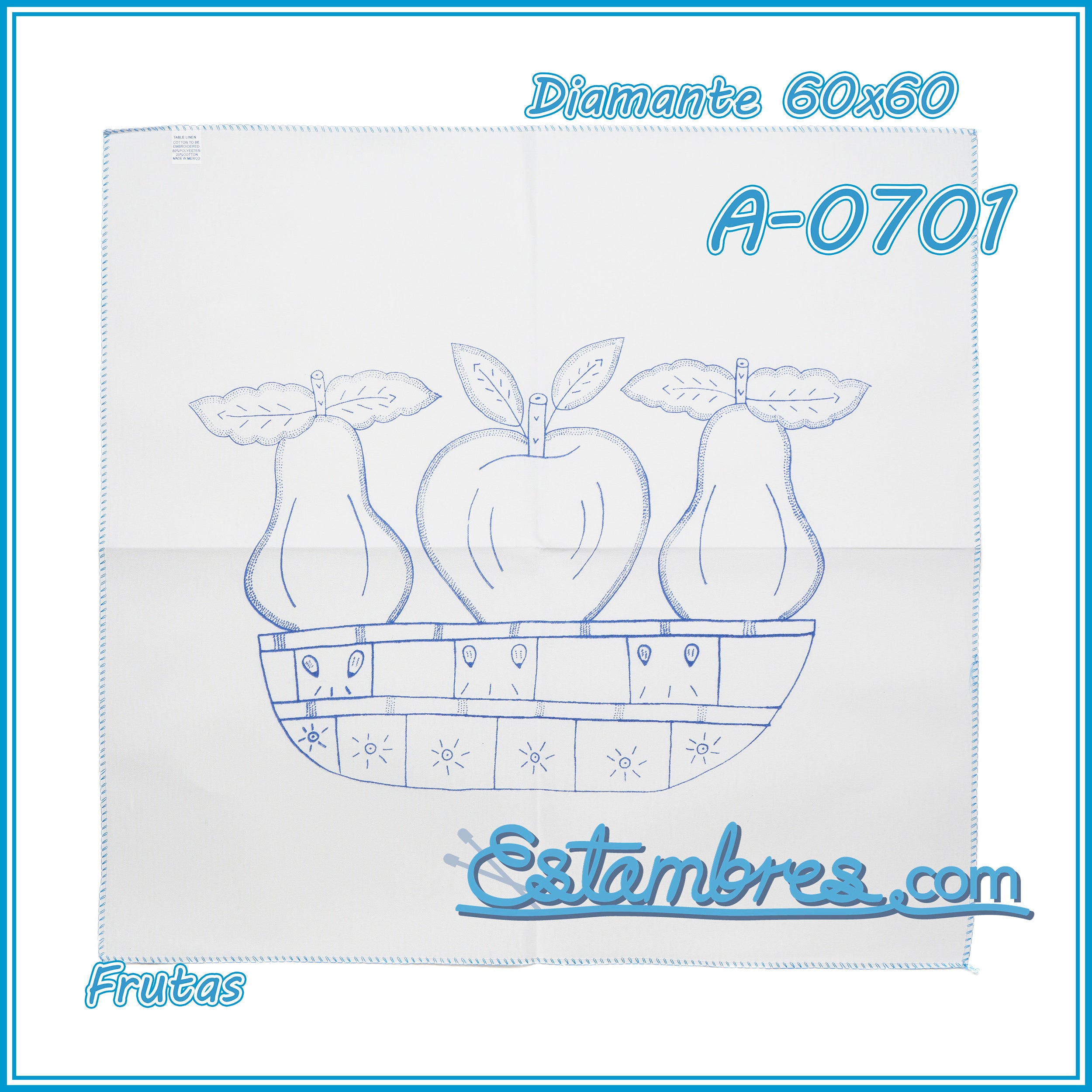 FRUTAS - Diamante [60x60cm]