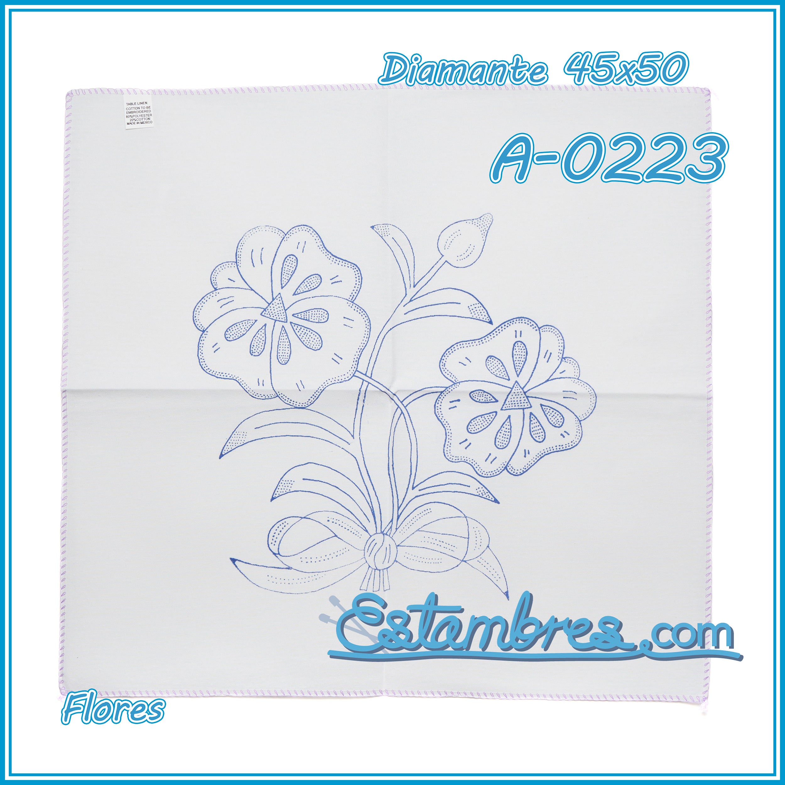 FLORES - Diamante [45x50cm]