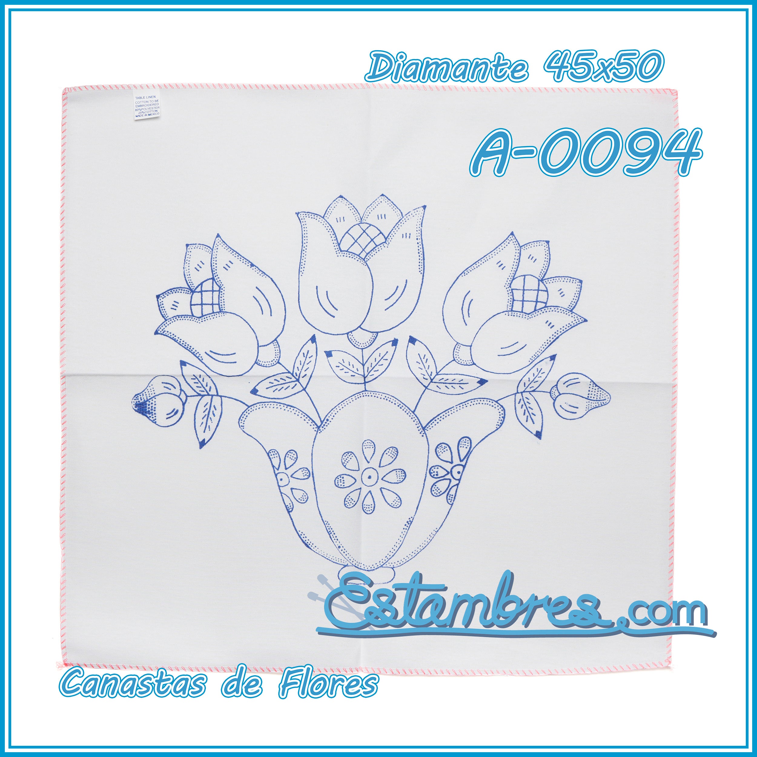 CANASTAS de FLORES - Diamante [45x50cm]