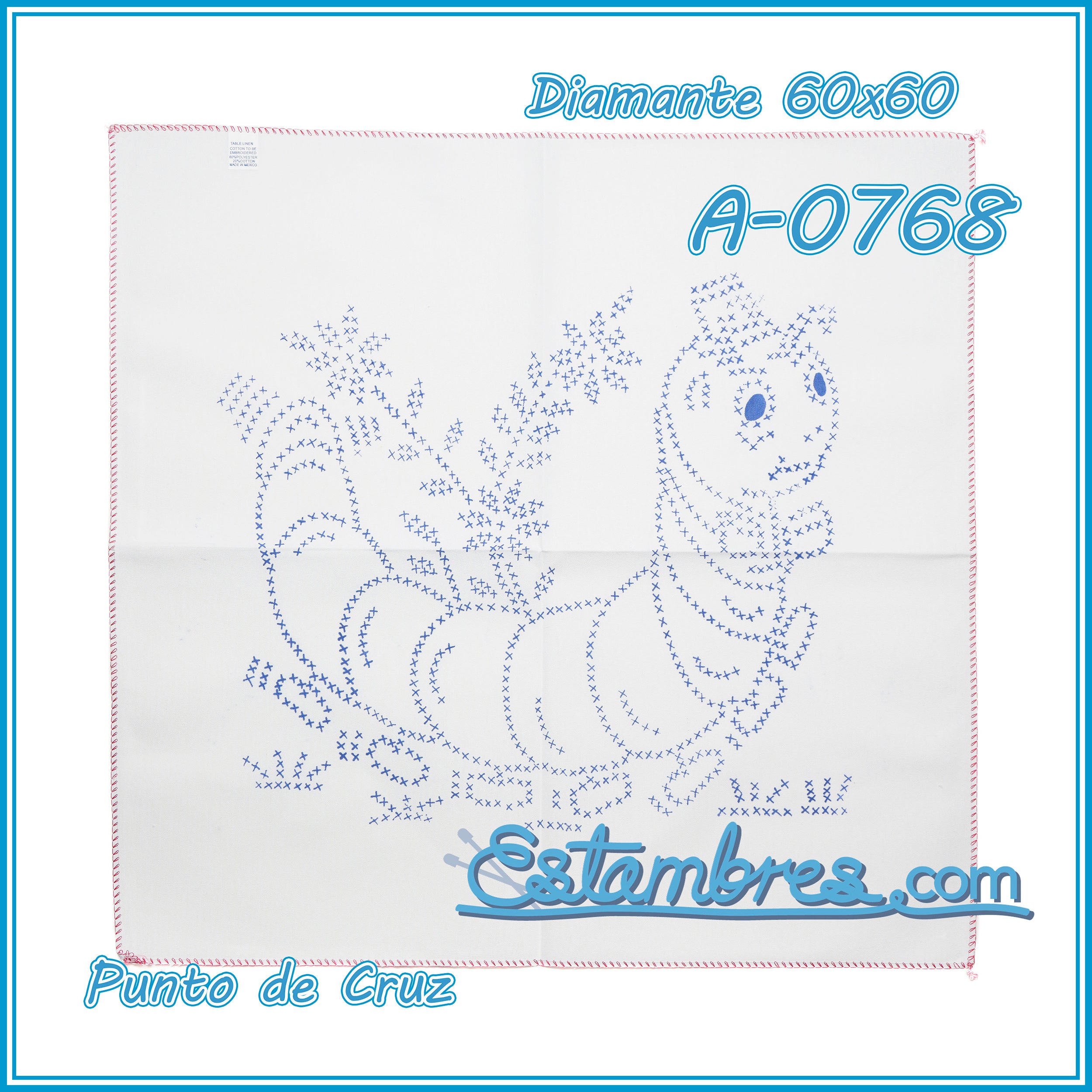 PUNTO de CRUZ - Diamante [60x60cm]