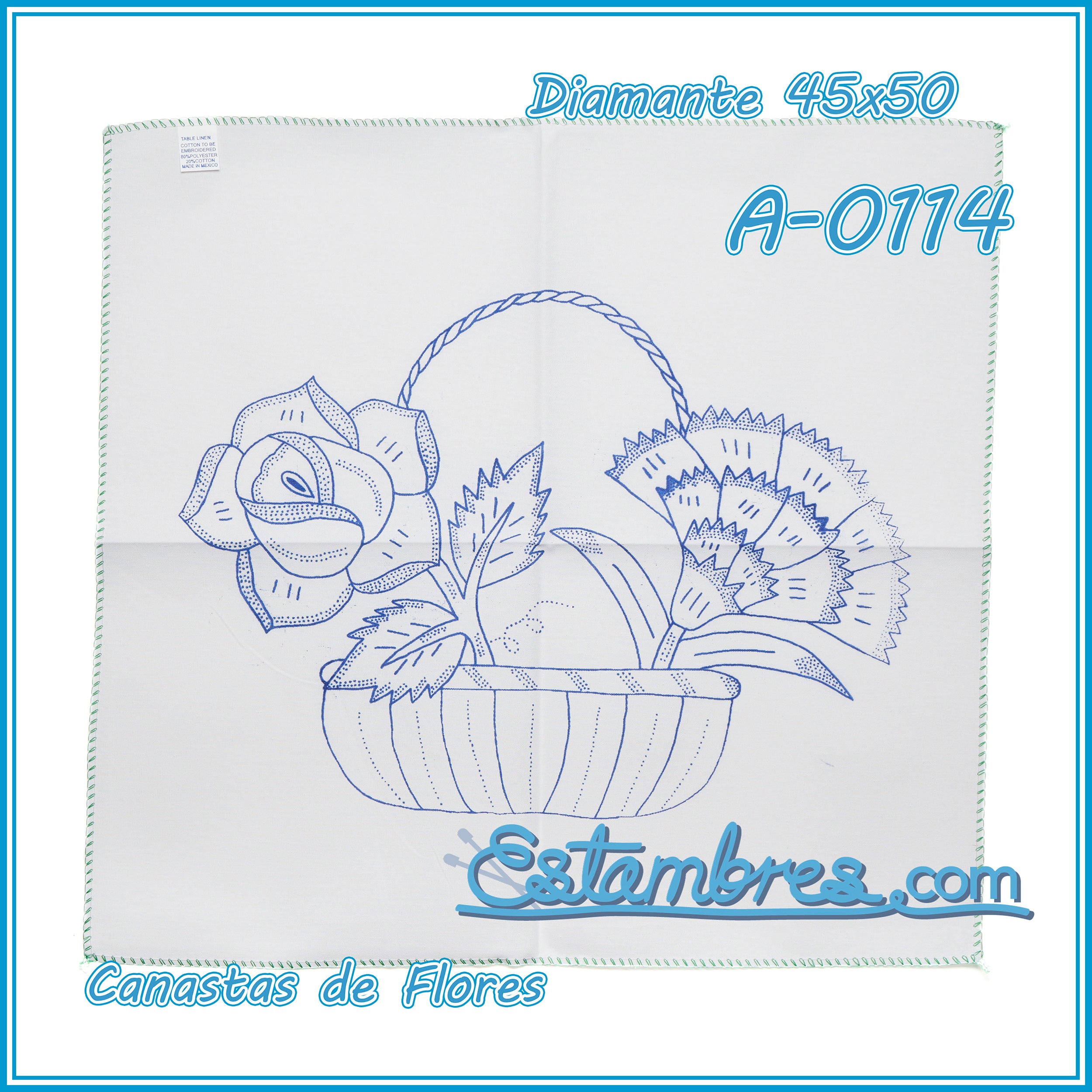 CANASTAS de FLORES - Diamante [45x50cm]
