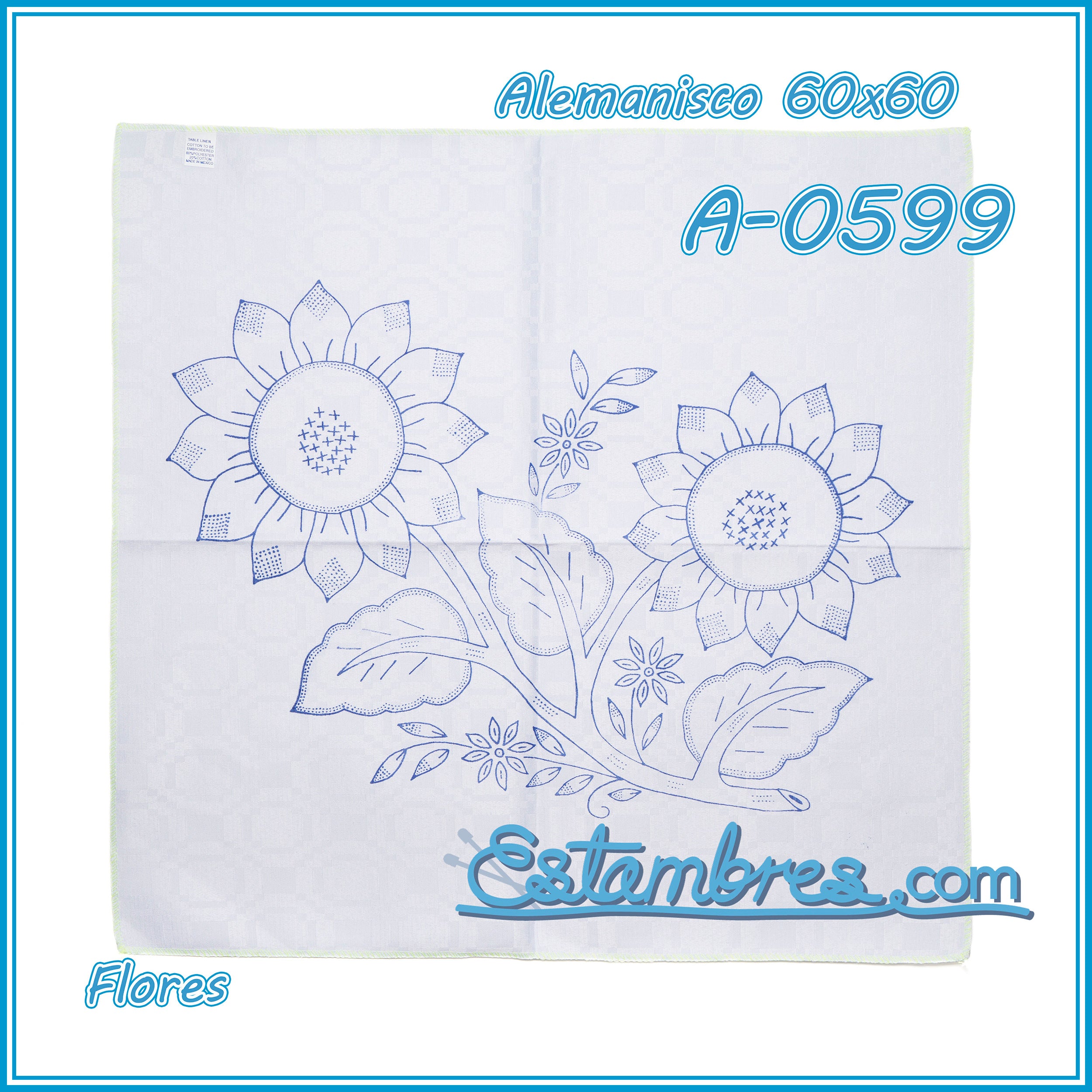 FLORES - Alemanisco [60x60cm]