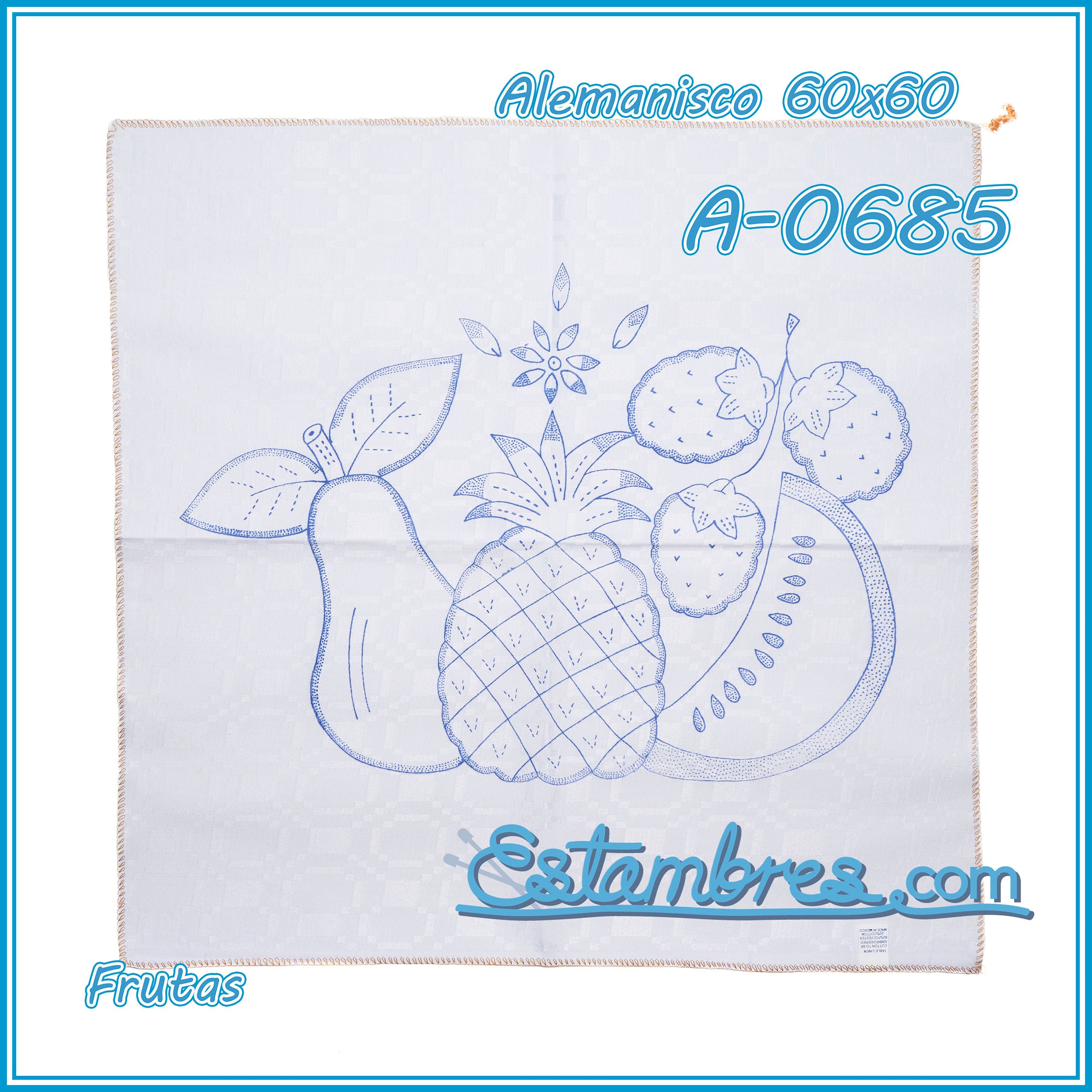 FRUTAS - Alemanisco [60x60cm]