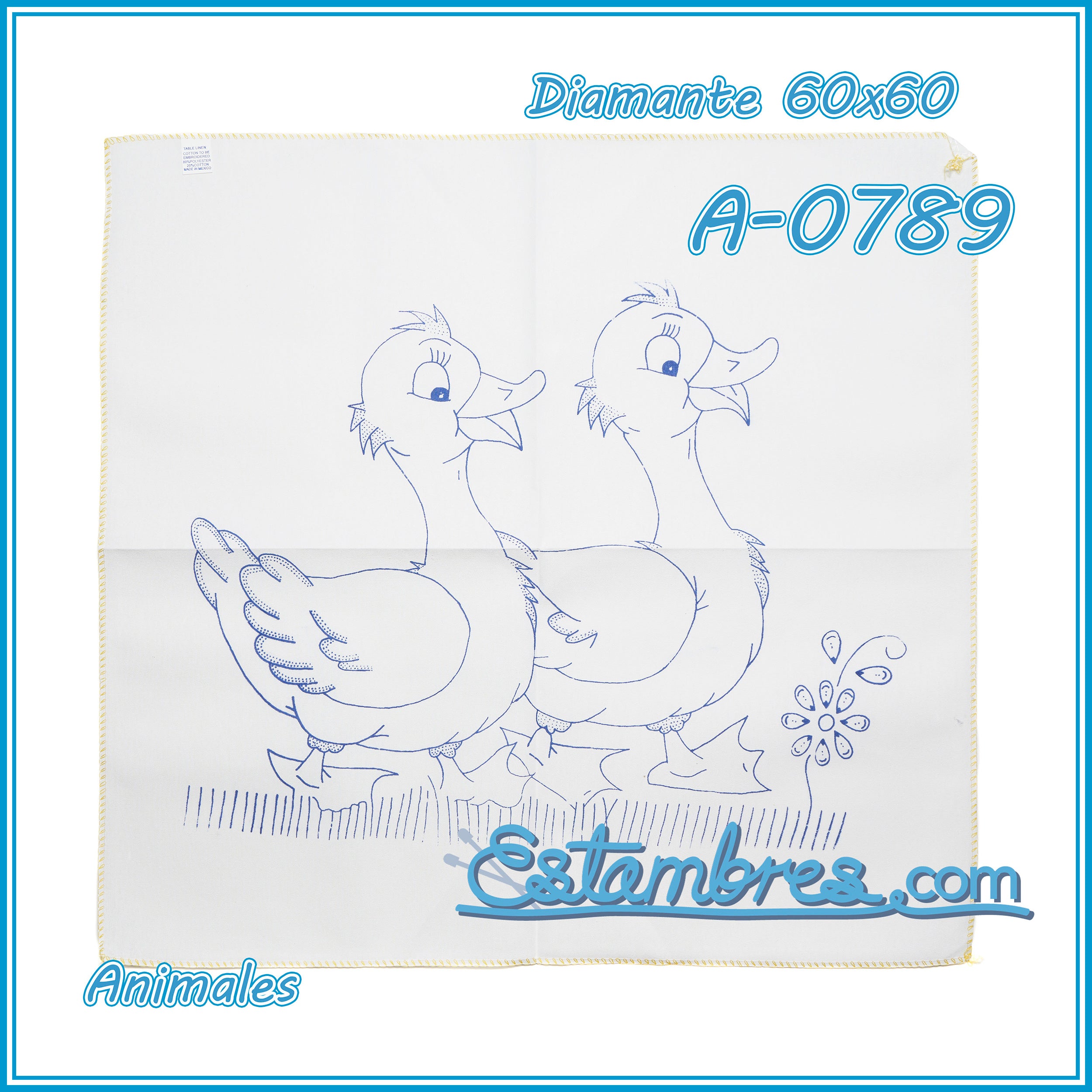ANIMALES - Diamante [60x60cm]