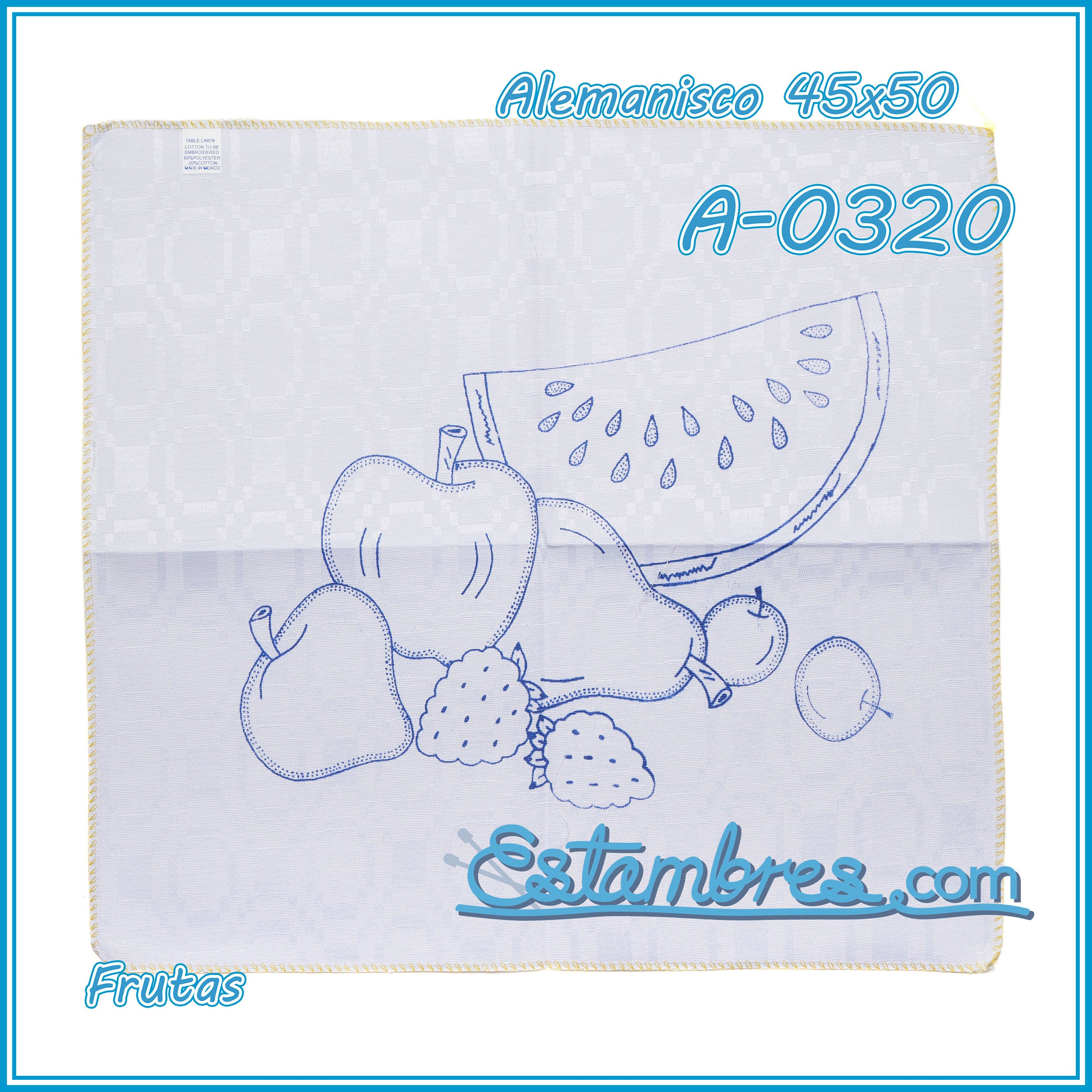 FRUTAS - Alemanisco [45x50cm]