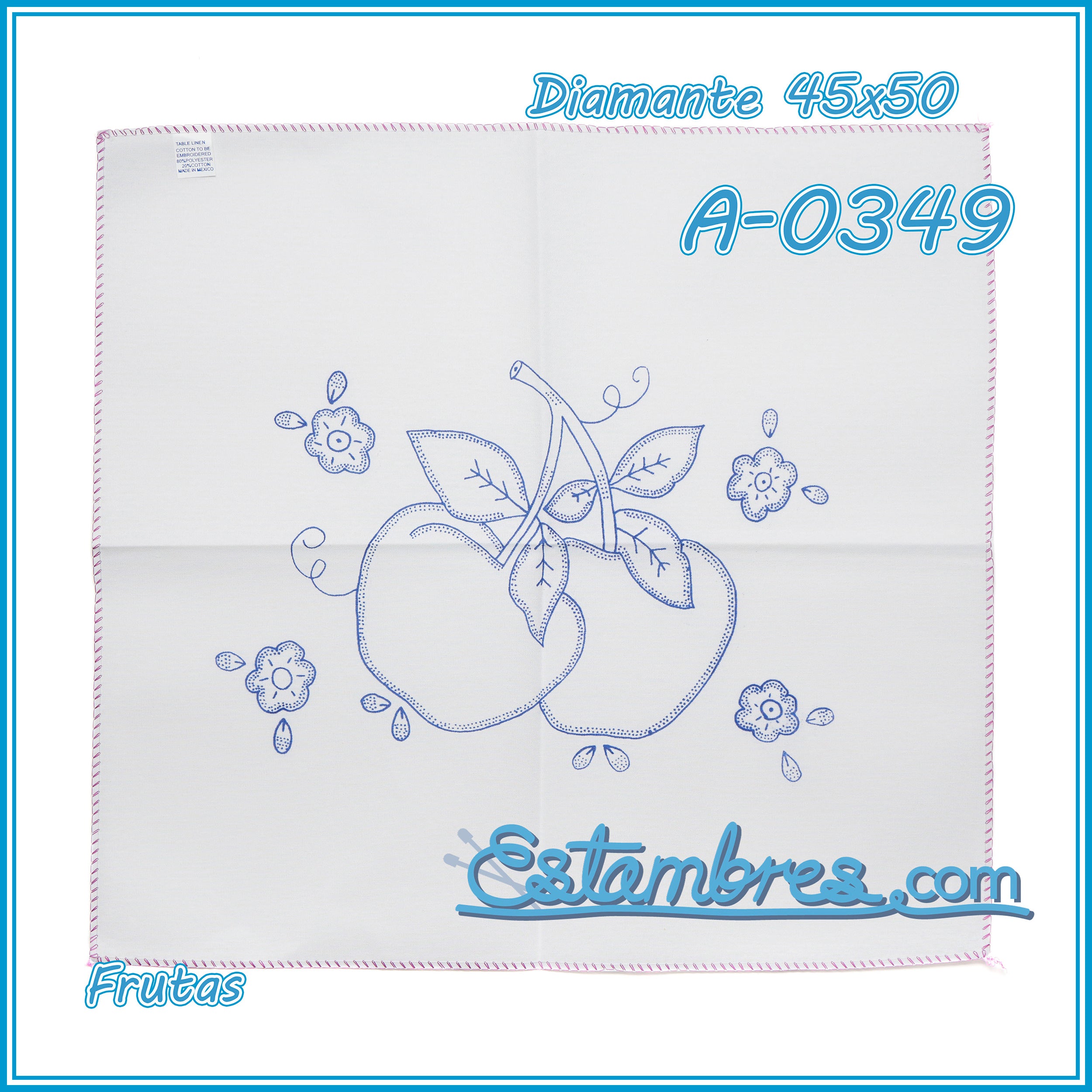FRUTAS - Diamante [45x50cm]