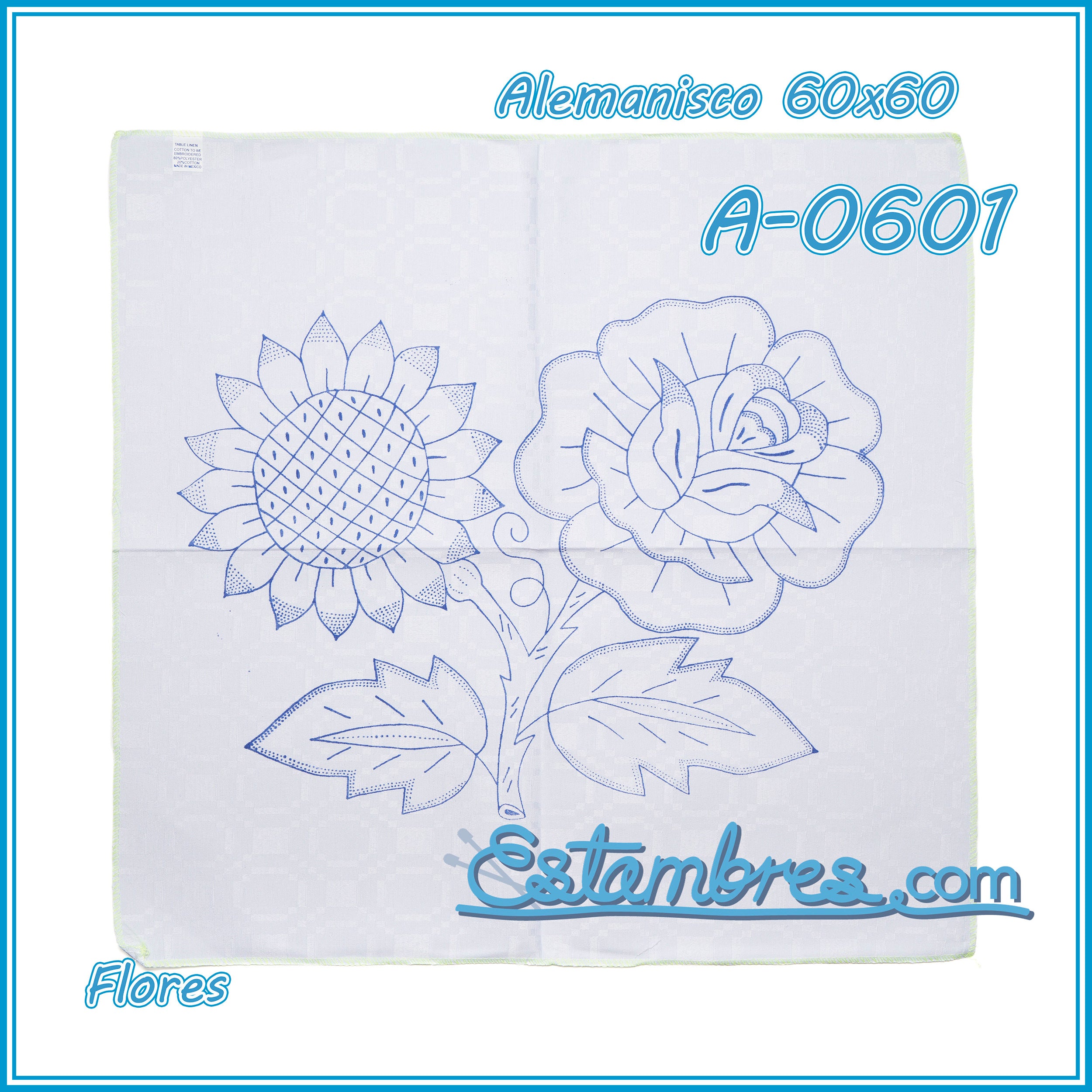 FLORES - Alemanisco [60x60cm]