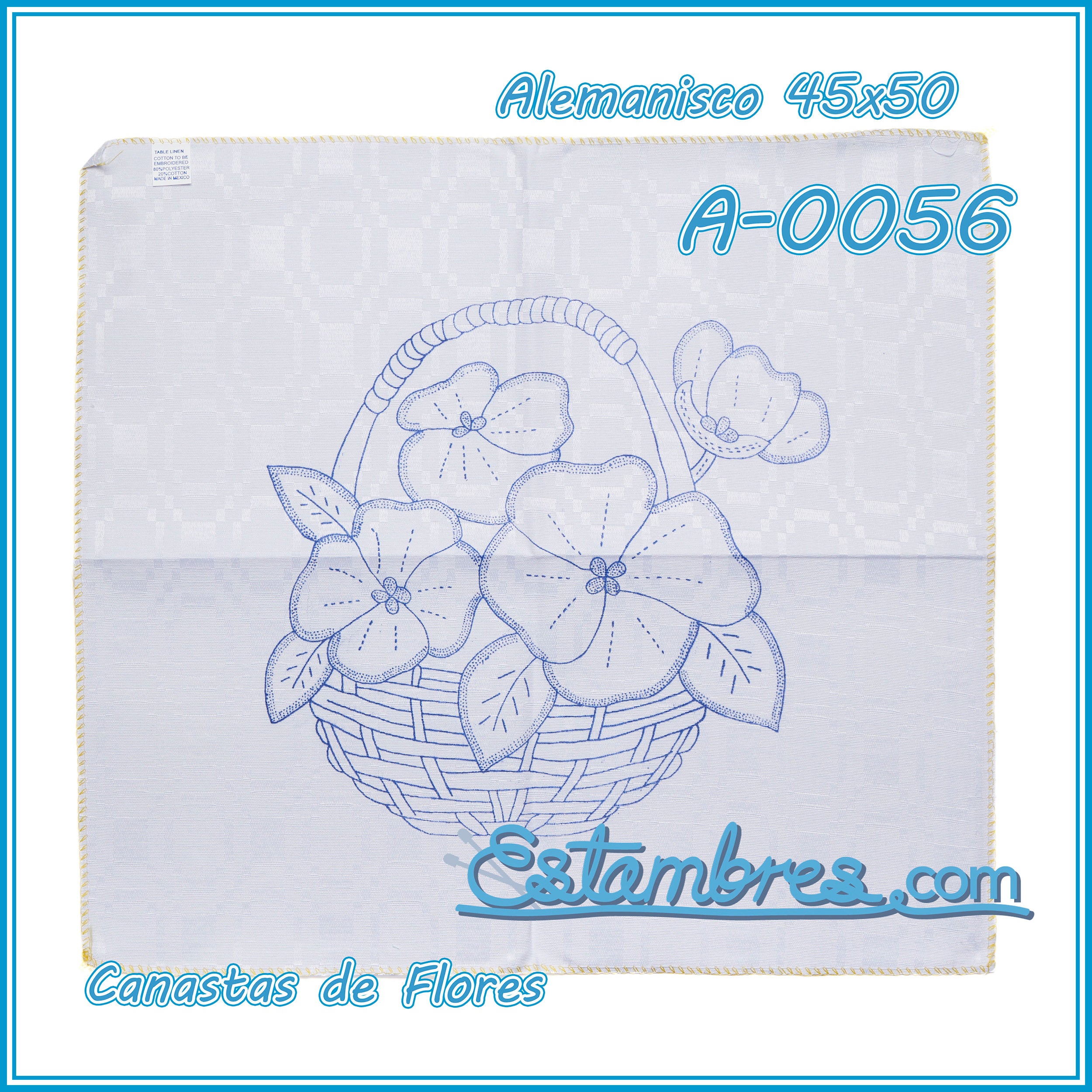CANASTAS de FLORES - Alemanisco [45x50cm]