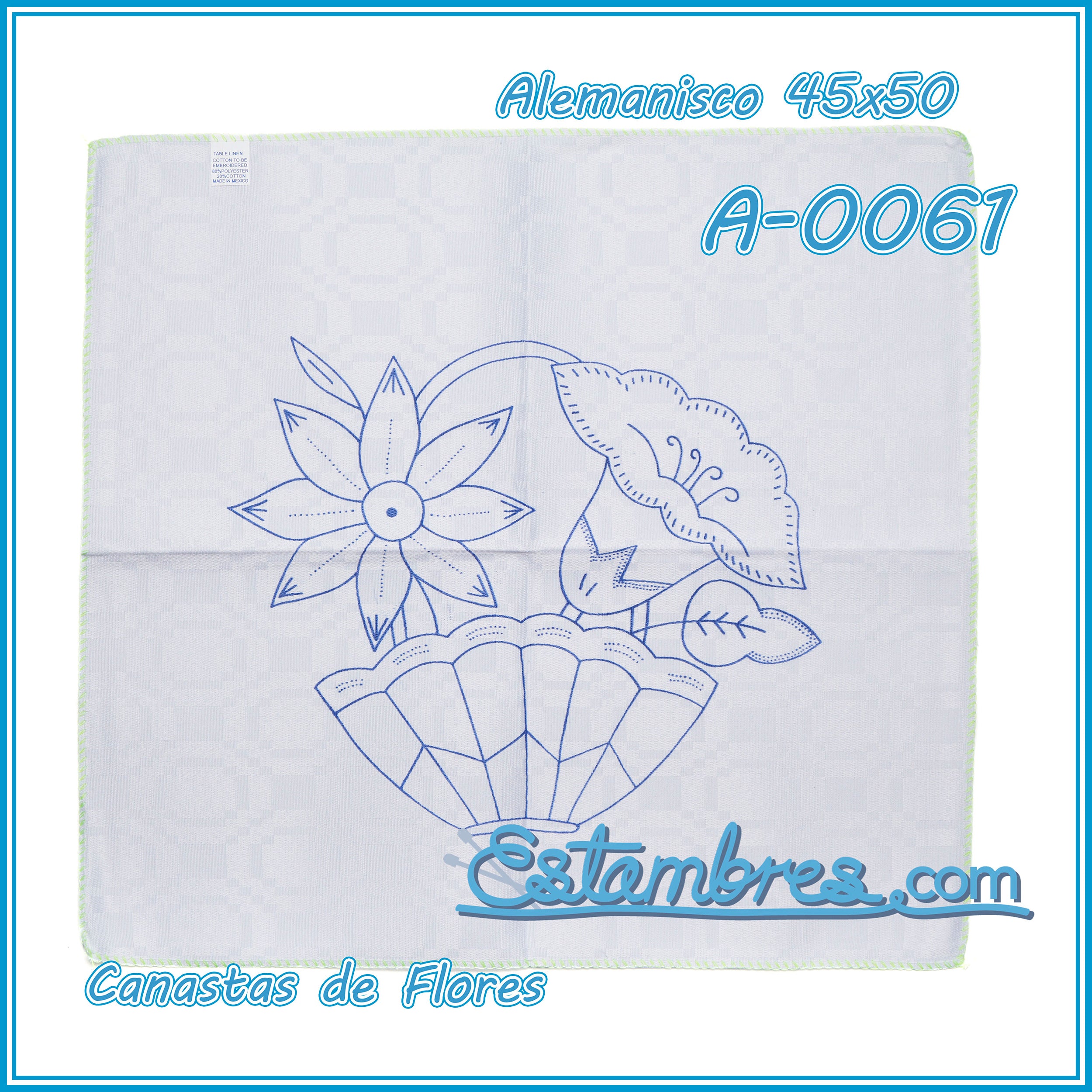 CANASTAS de FLORES - Alemanisco [45x50cm]