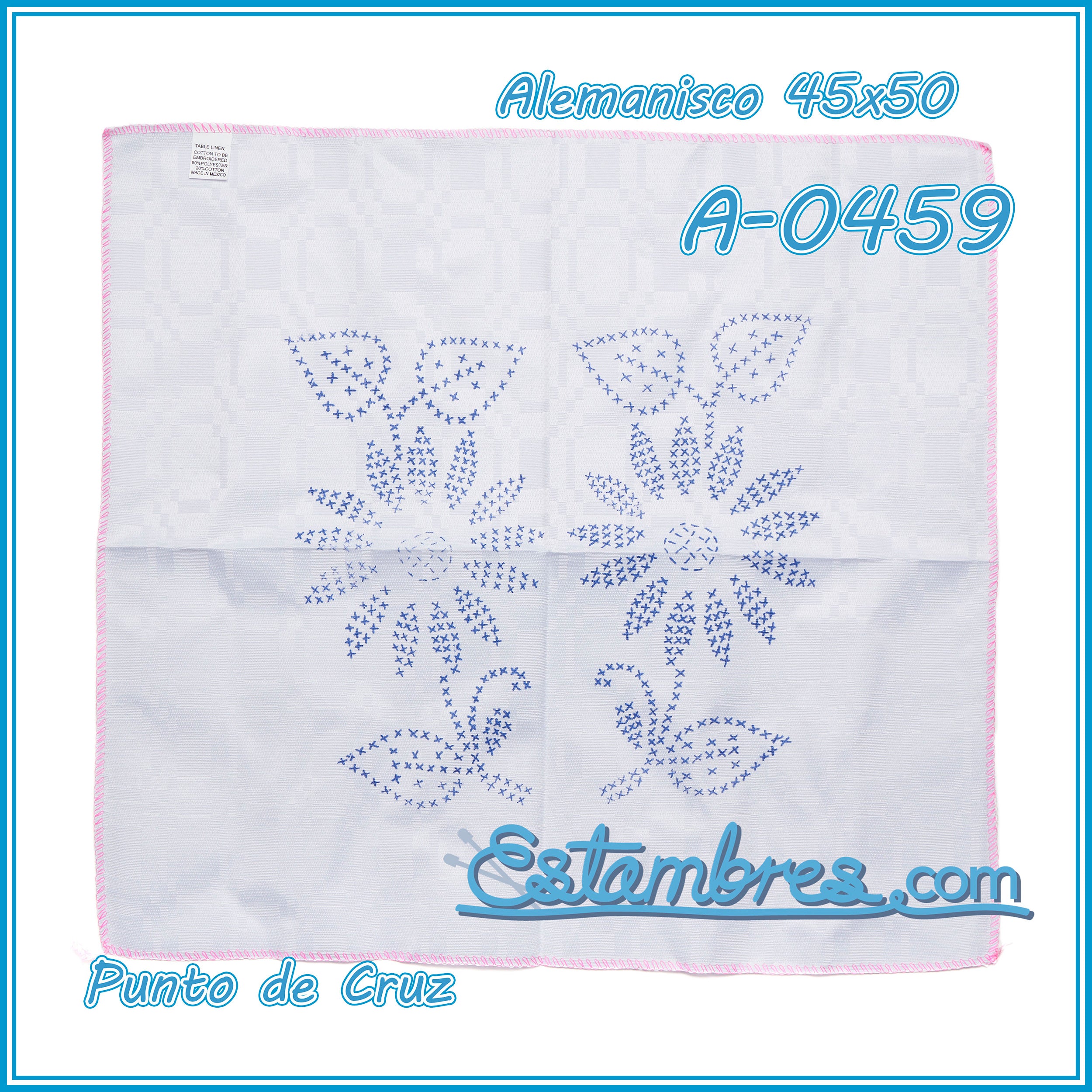 PUNTO de CRUZ - Alemanisco [45x50cm]