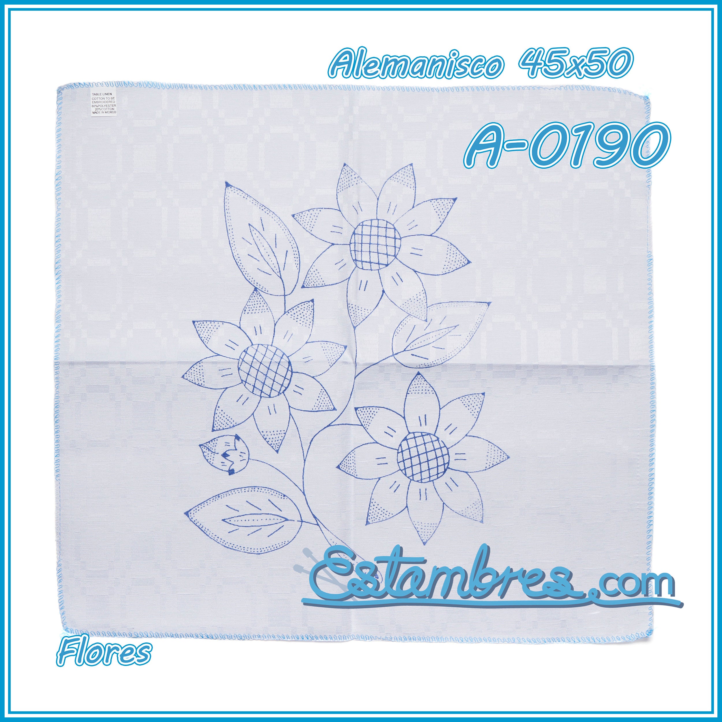 FLORES - Alemanisco [45x50cm]
