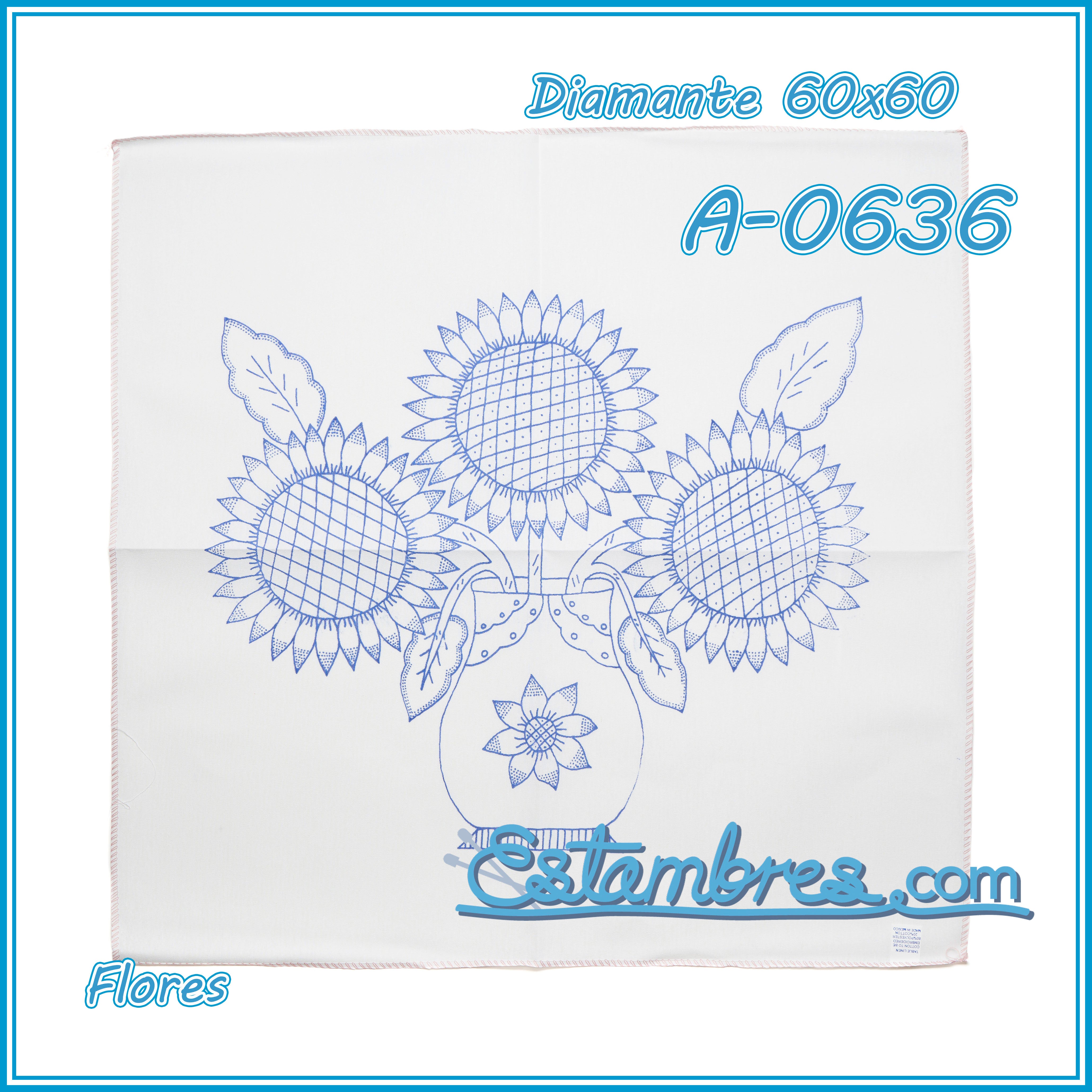 FLORES - Diamante [60x60cm]