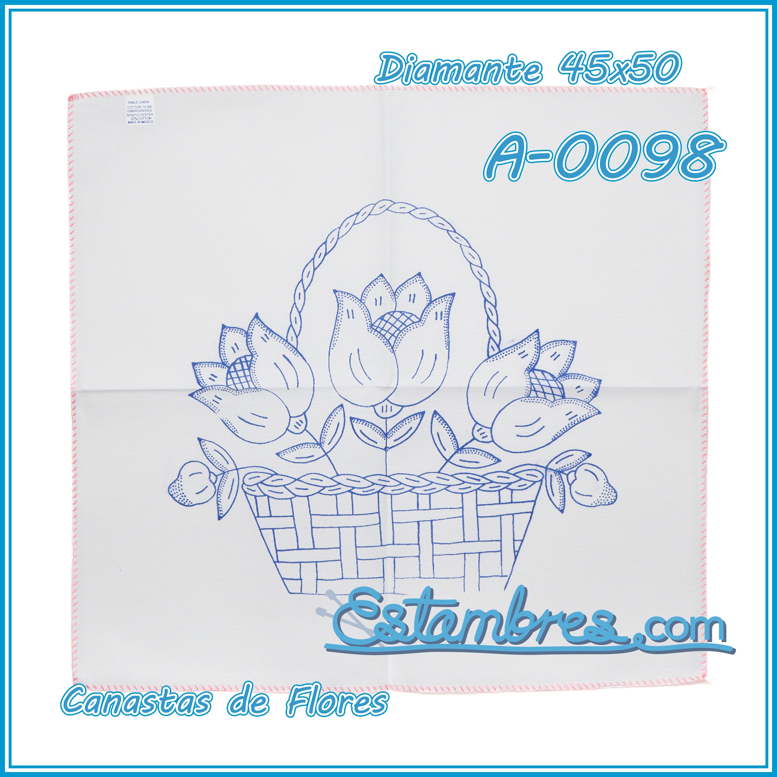 CANASTAS de FLORES - Diamante [45x50cm]