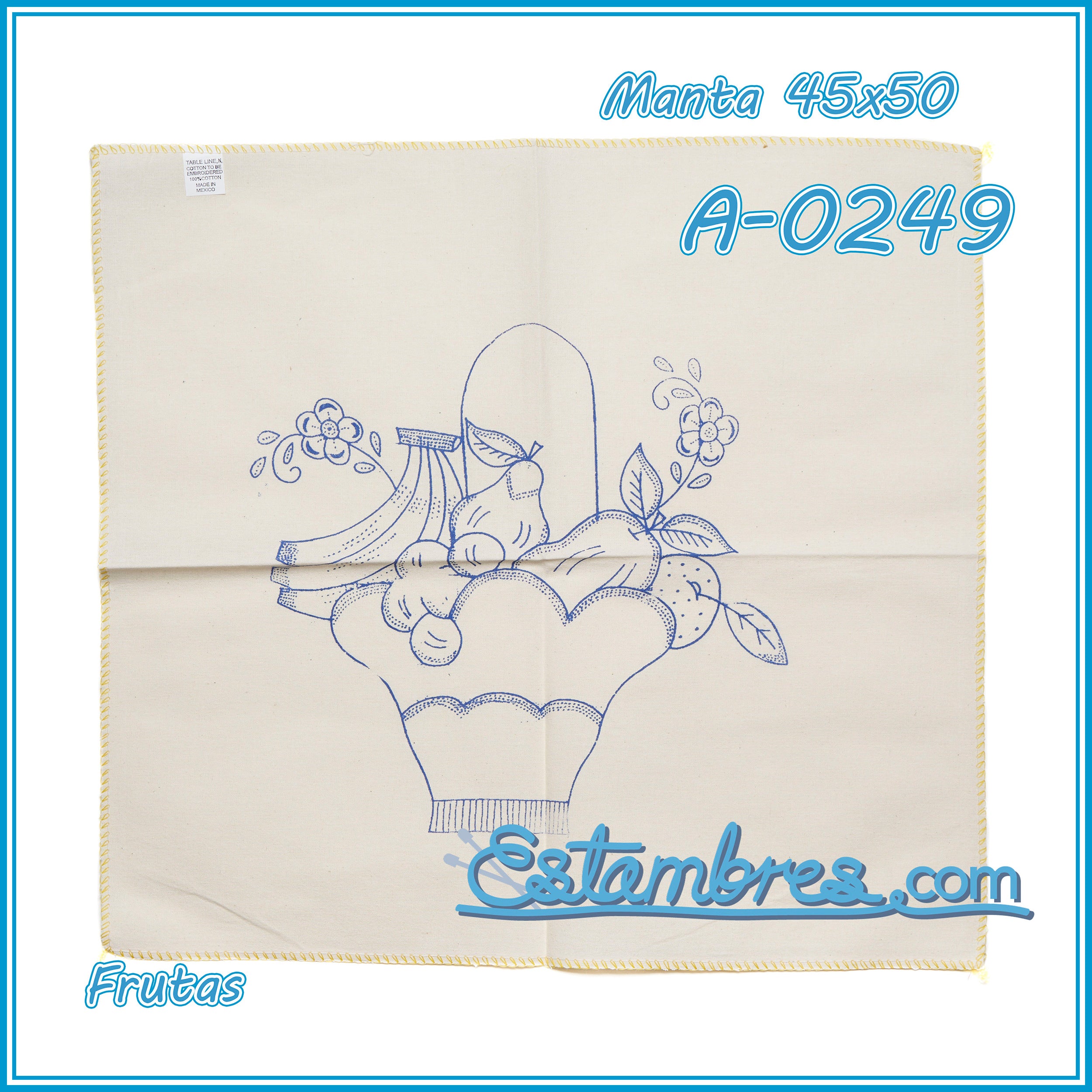 FRUTAS - Manta [45x50cm]